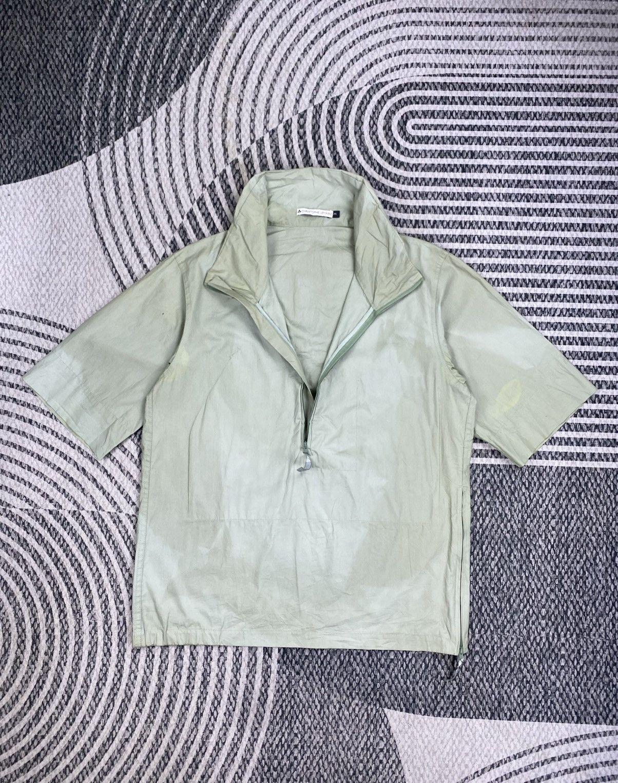 Christophe Lemaire 🔥RARE Vintage Christophe Lemaire Halfzip Mock Neck Shirt Size US M / EU 48-50 / 2 - 5 Thumbnail
