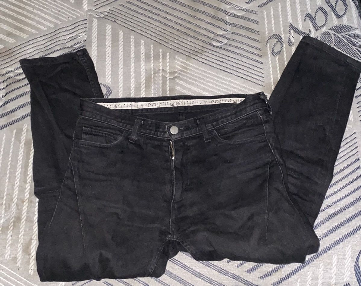 Number (N)ine Black number (n)jne denim super skinny fit Size US 30 / EU 46 - 1 Thumbnail