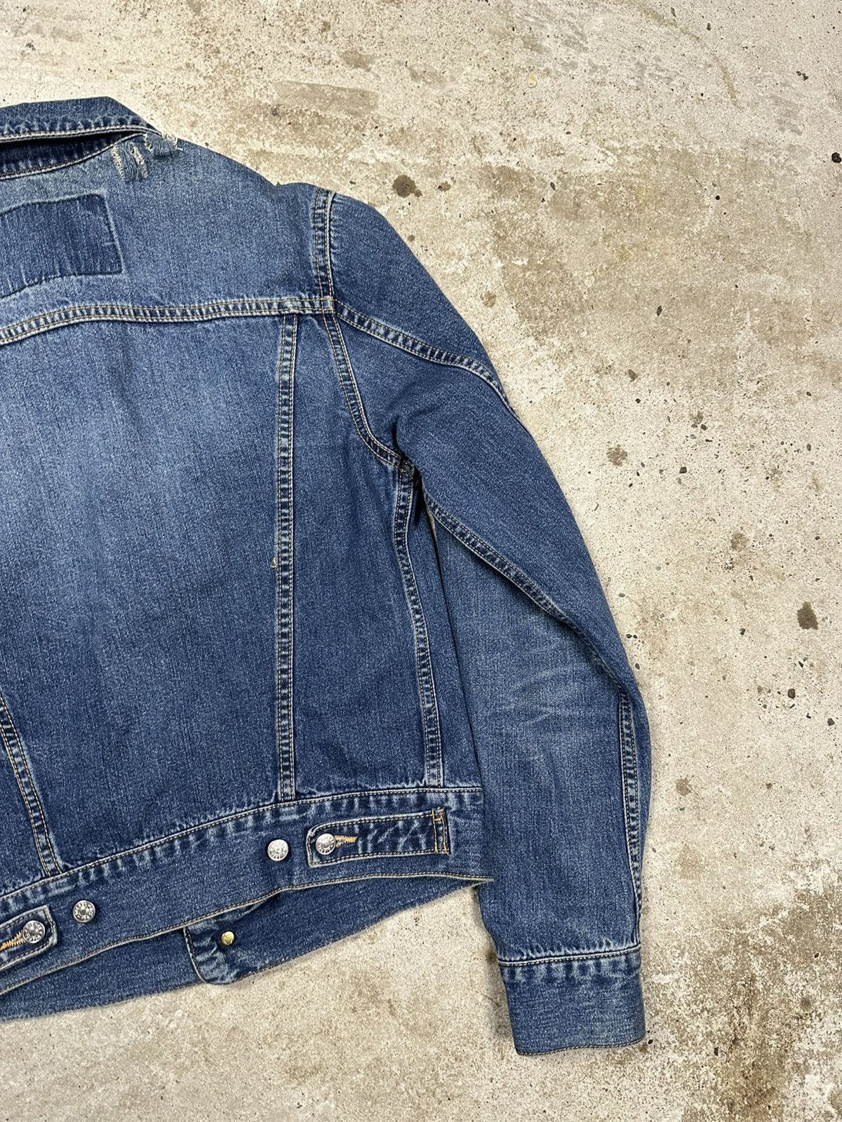 Diesel Vintage Y2K Diesel Denim Jeans Trucker Jacket Size S / US 4 / IT 40 - 15 Thumbnail