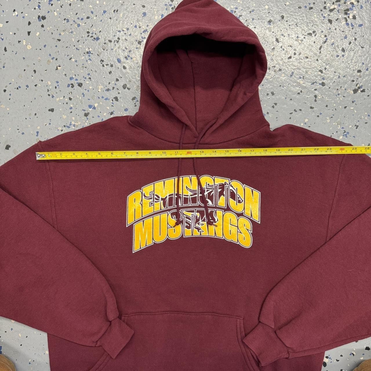 Russell Athletic × Vintage Vintage 90s Russell Athletic Football Graphic Hoodie L Size US L / EU 52-54 / 3 - 4 Thumbnail