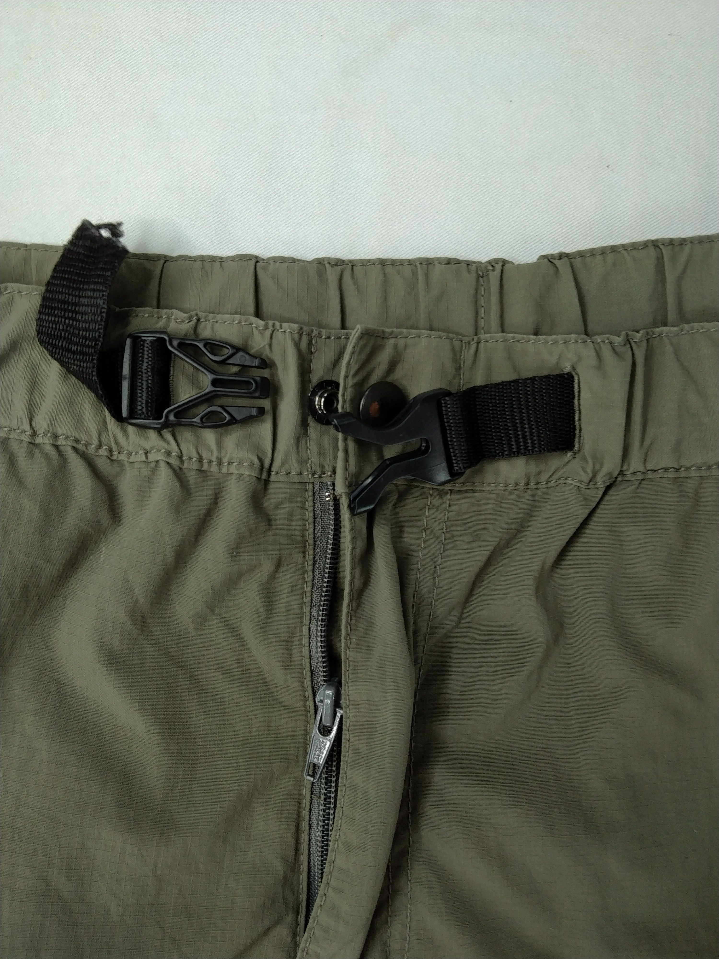 Japanese Brand Uniqlo Elastic Waist Cargo Multi Pocket Pants -CP152 Size US 33 - 5 Thumbnail