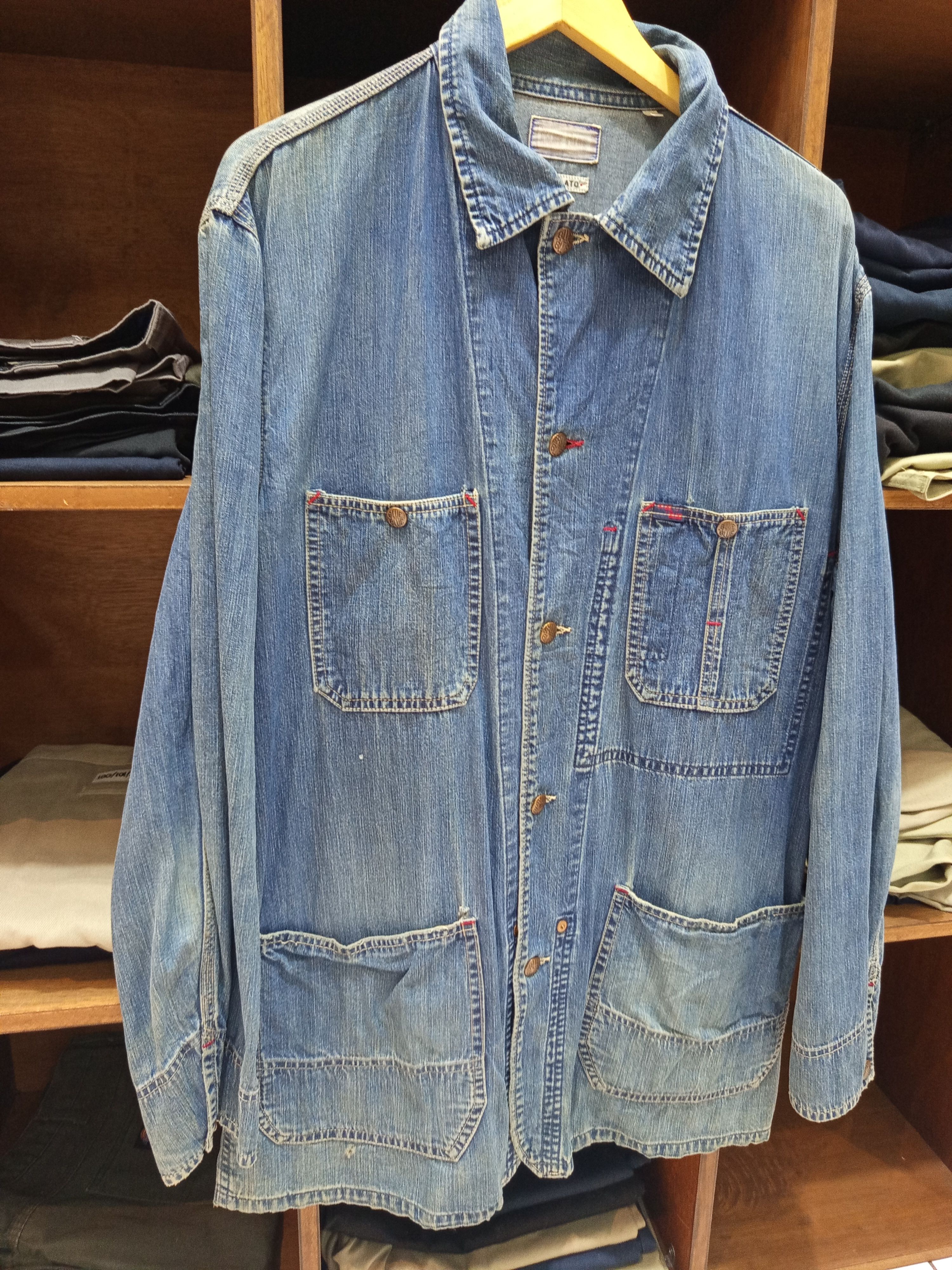Blue Blue Japan Blue Blue Arigato Chore Jacket Size US XL / EU 56 / 4 - 3 Thumbnail
