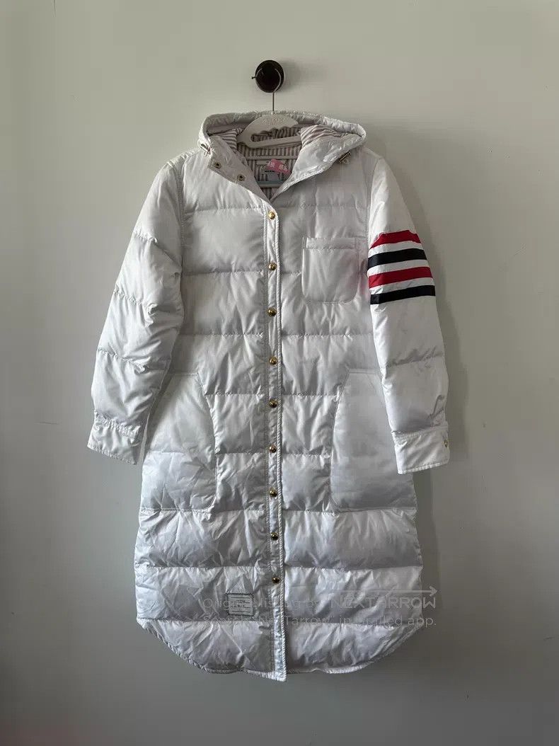Thom Browne Thom Browne Long down coat Size US XXS / EU 40 - 1 Thumbnail