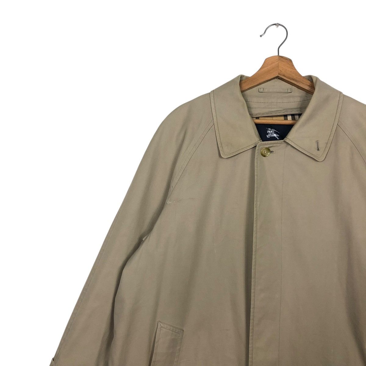 Burberry 🔥VINTAGE LONG JACKET TRENCH COAT BURBERRY LONDON NOVA CHECK Size US M / EU 48-50 / 2 - 9 Thumbnail