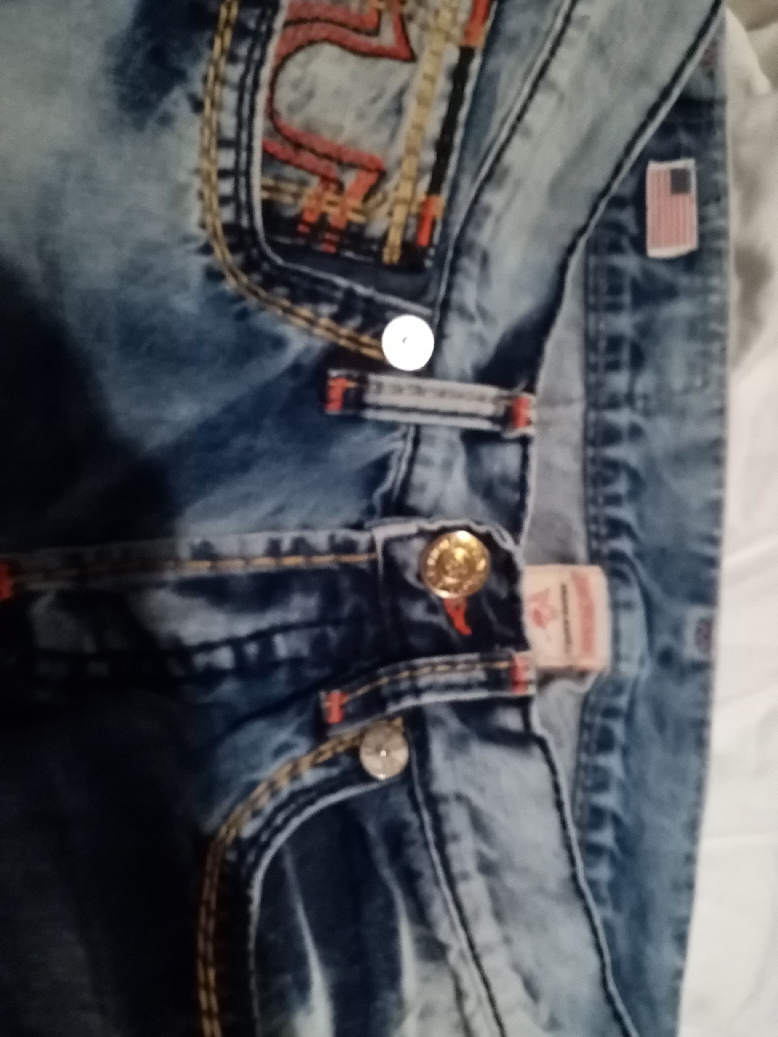 True Religion TRUE RELIGION JEAN SHORTS 34 Size US 34 / EU 50 - 3 Thumbnail