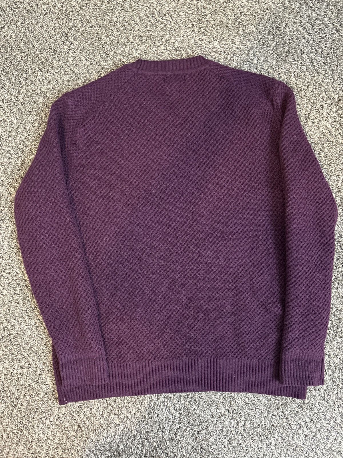 Banana Republic Merlot Knit Sweater Size US L / EU 52-54 / 3 - 4 Thumbnail