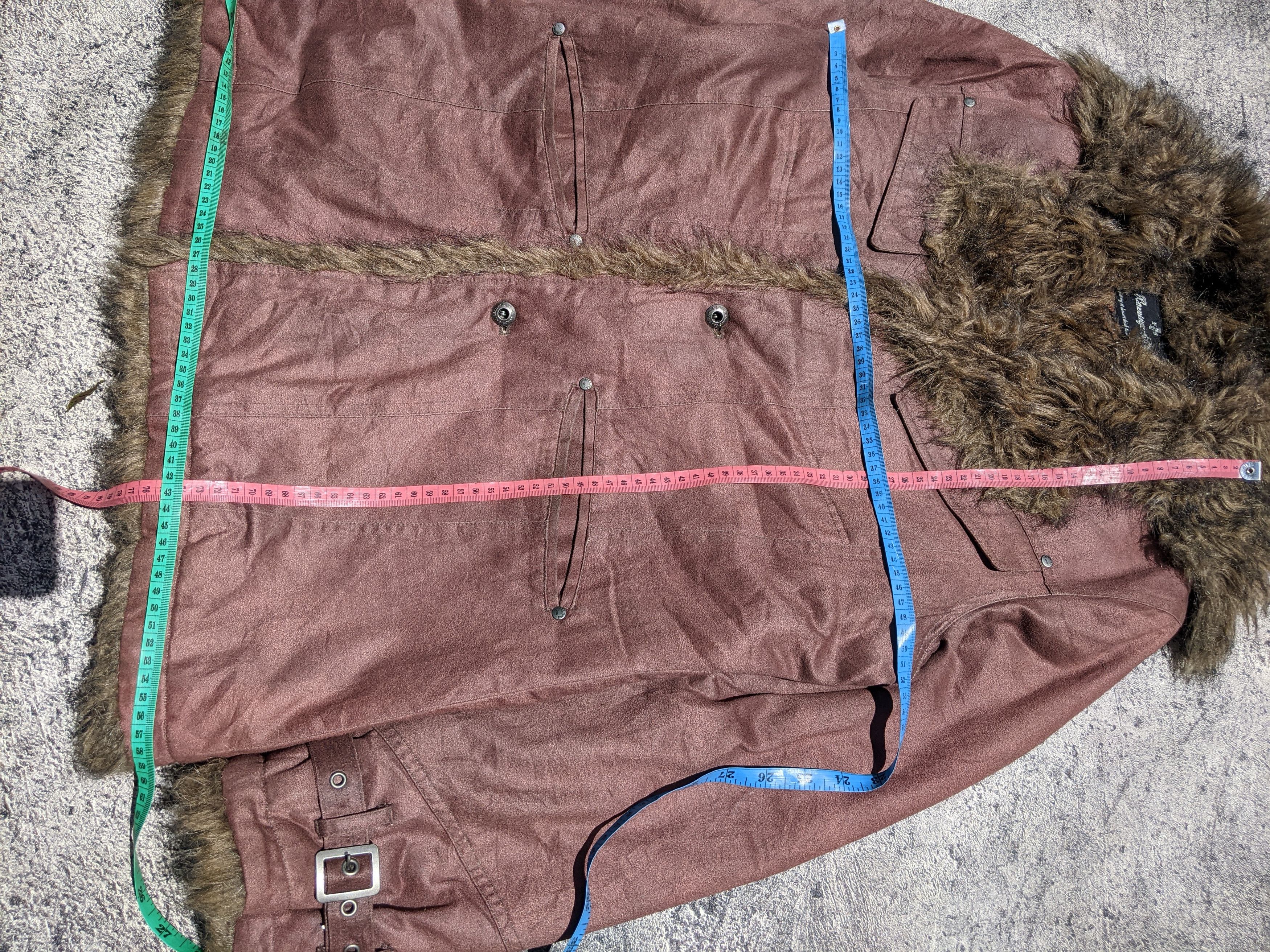 Other Berning Sho Fur Suede Jacket Vkei Style Size US L / EU 52-54 / 3 - 10 Thumbnail