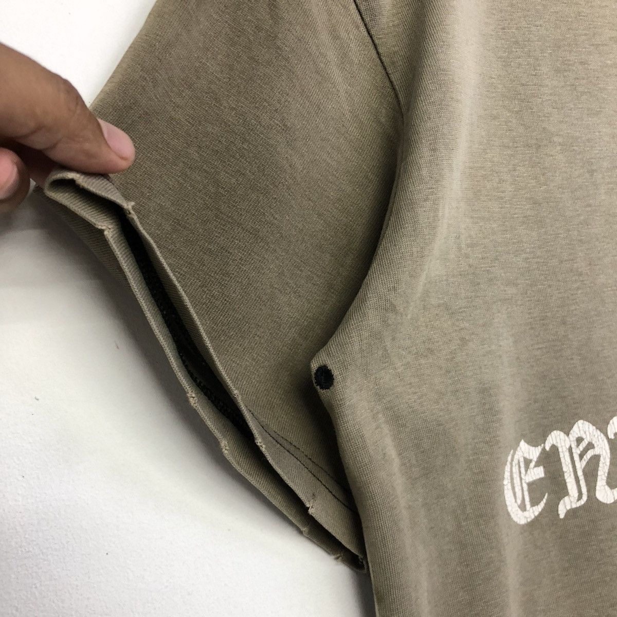 Japanese Brand × Number (N)ine × Takahiromiyashita The Soloist. NUMBER (N)INE FW 2004 “SAVE THE ENVIRONMENT” MESSAGE T-SHIRT Size US M / EU 48-50 / 2 - 7 Thumbnail