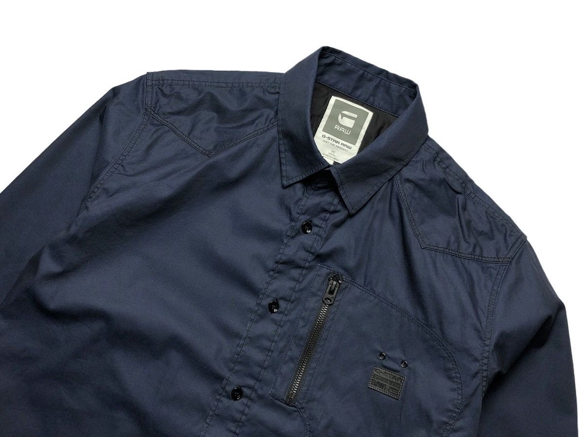 G-Star G Star Raw denim biker shirt Size US M / EU 48-50 / 2 - 2 Thumbnail