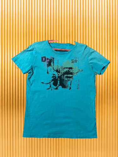 Diesel × Vintage Vintage Y2K Diesel Embroidered Big Logo T Shirt Tee Size US M / EU 48-50 / 2 - 1 Thumbnail