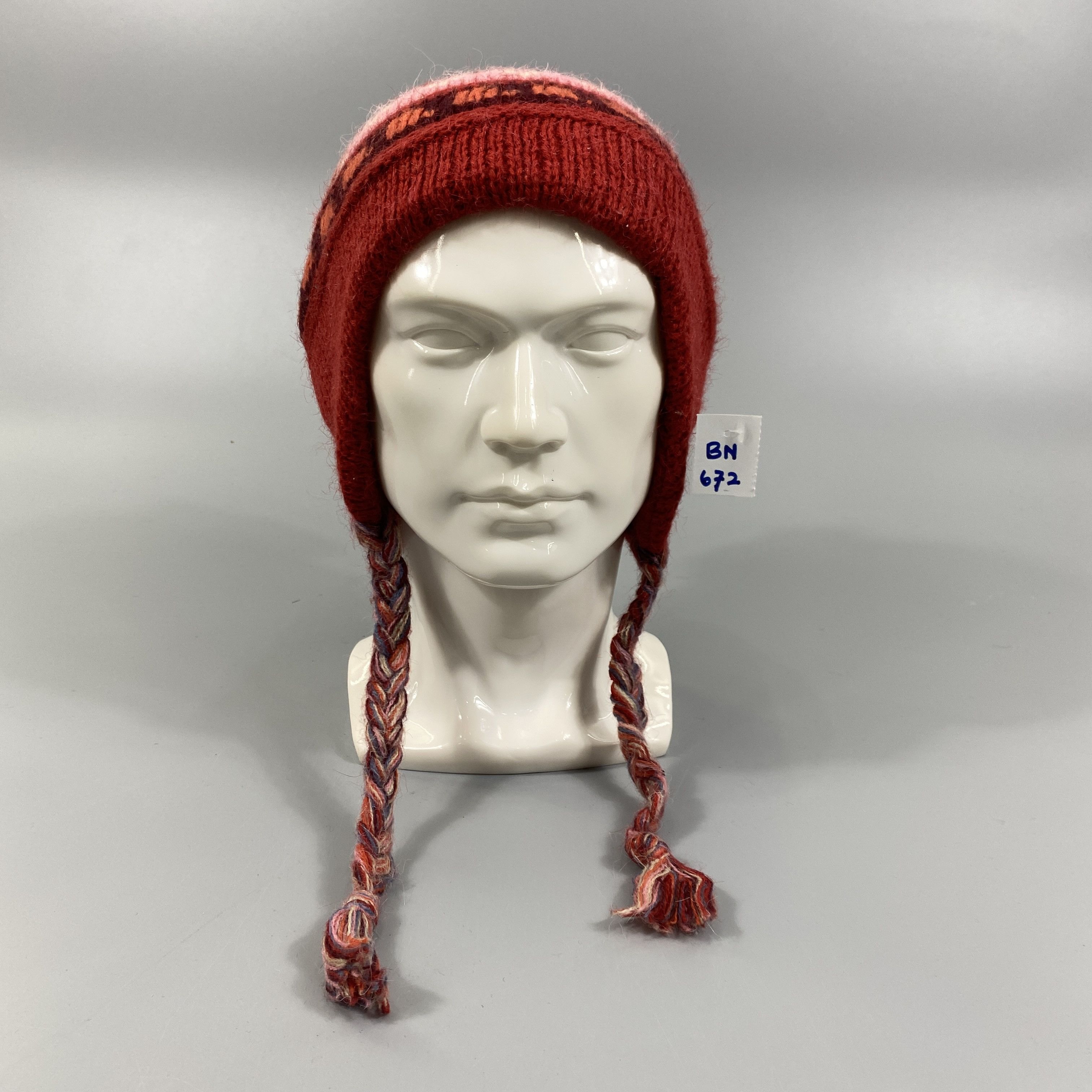Japanese Brand Peruvian Beanie Snow Cap -BN672 Size ONE SIZE - 2 Thumbnail