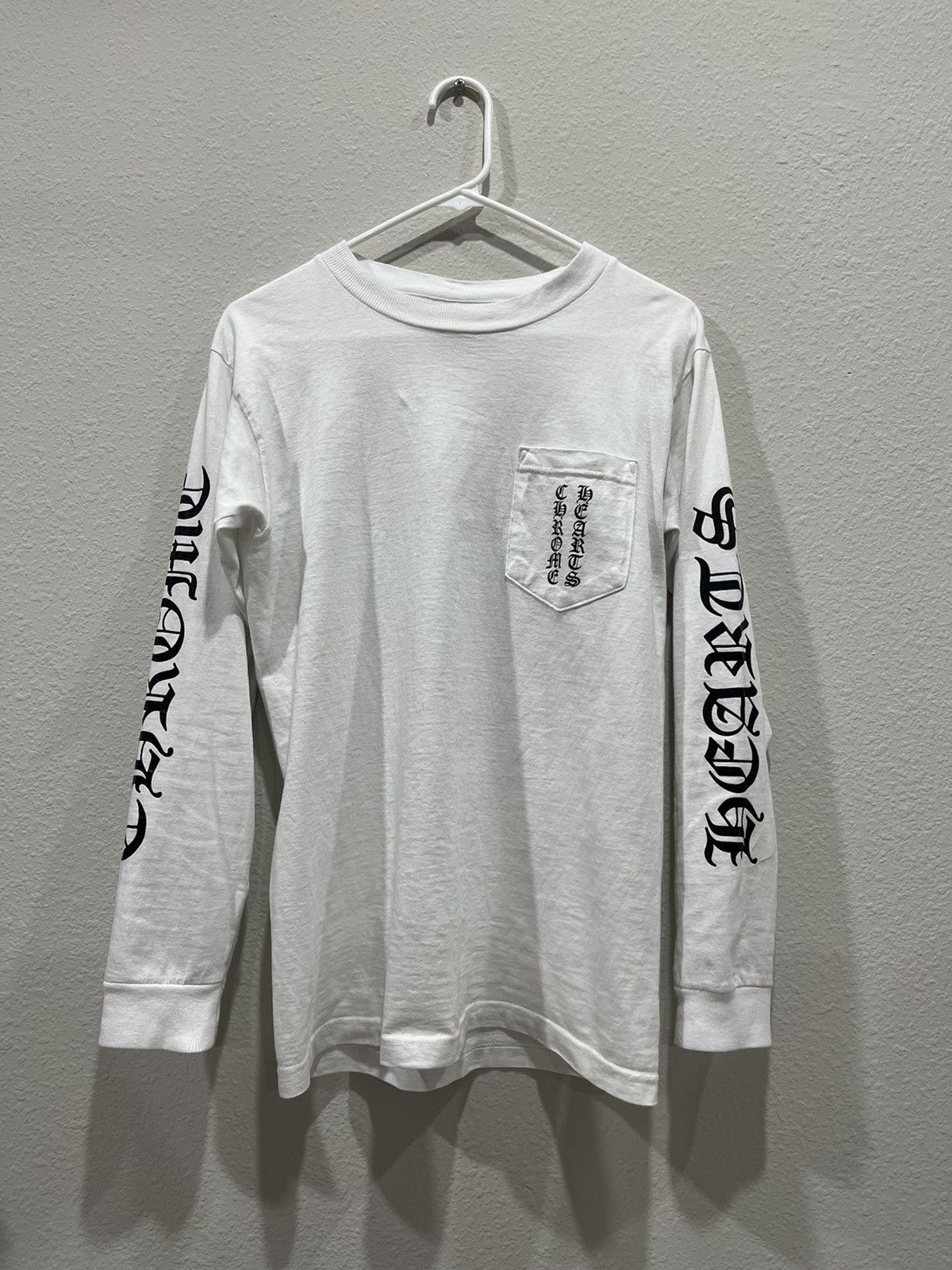 Chrome Hearts Chrome hearts white long sleeve Size US S / EU 44-46 / 1 - 1 Thumbnail