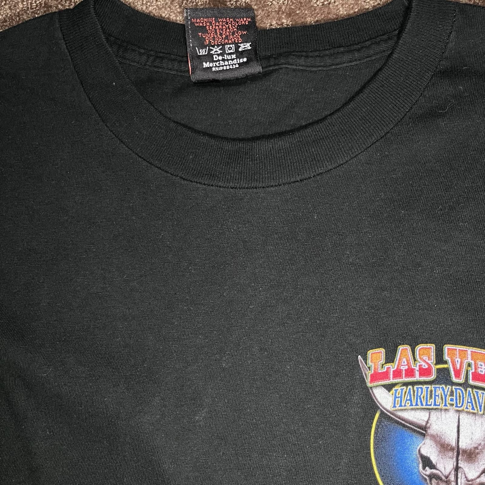 Harley Davidson 🐂 Harley-Davidson Tee – Size L Size US L / EU 52-54 / 3 - 4 Thumbnail