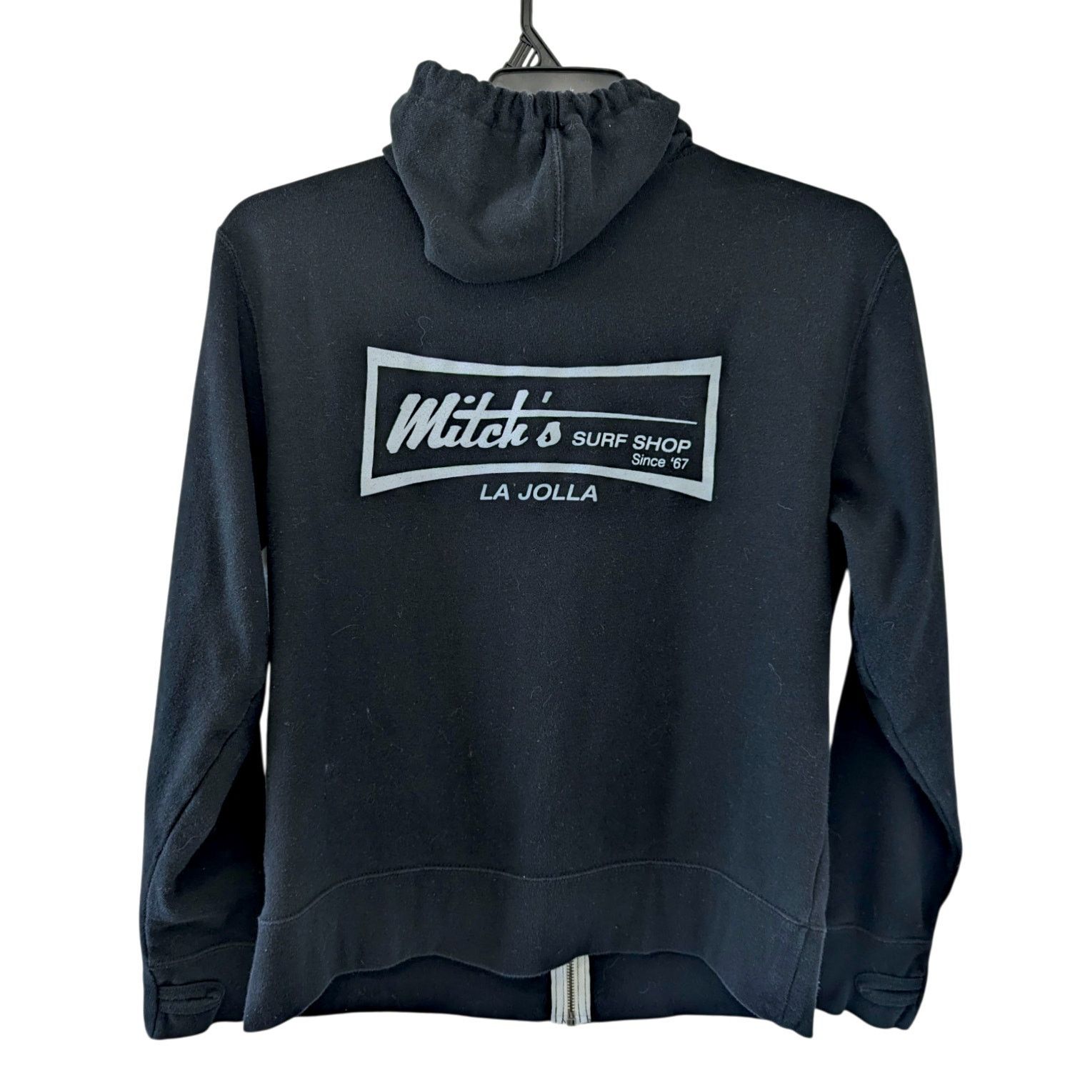 Other Mitch's Surf Shop La Jolla Black Terry Zip Up Hoodie Medium Size US M / EU 48-50 / 2 - 2 Thumbnail