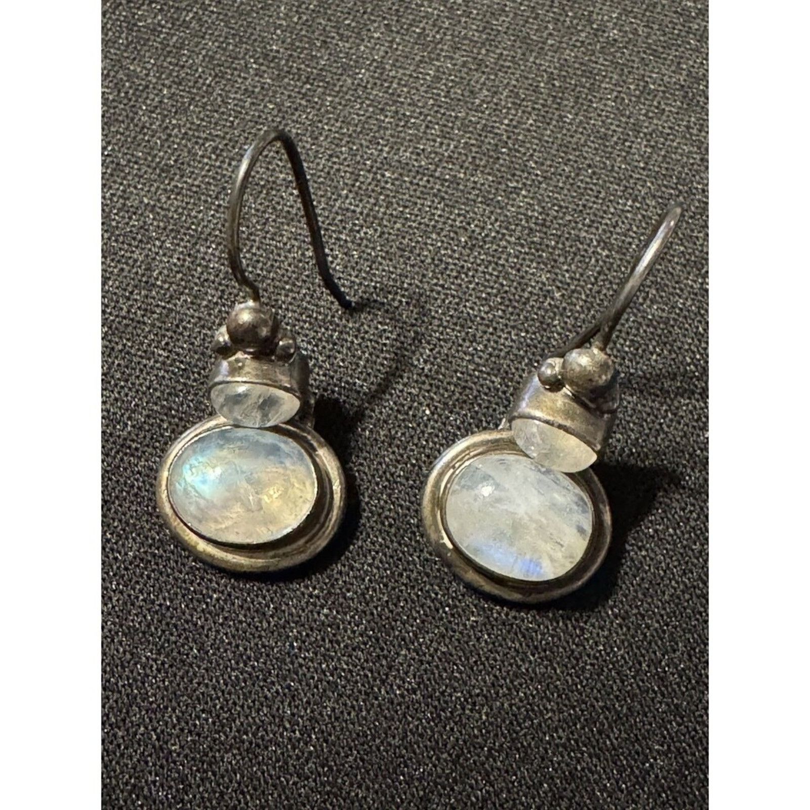 Other NB 925 Fish Hook Quart w/ Flash Earrings Nice Patina Size ONE SIZE - 2 Thumbnail