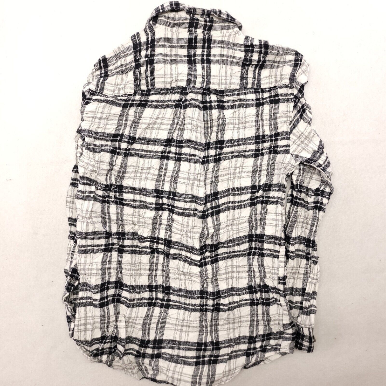 Croft & Barrow Croft & Barrow Tartan Flannel Shirt Mens Size S White Black Size US S / EU 44-46 / 1 - 10 Thumbnail