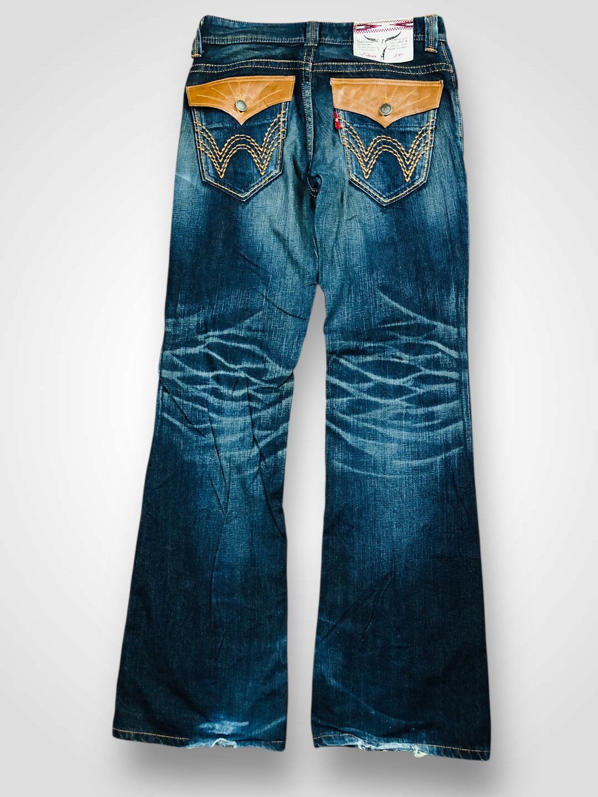 Edwin Vintage Edwin Flared Bootcut Jeans (37) Size US 30 / EU 46 - 2 Thumbnail