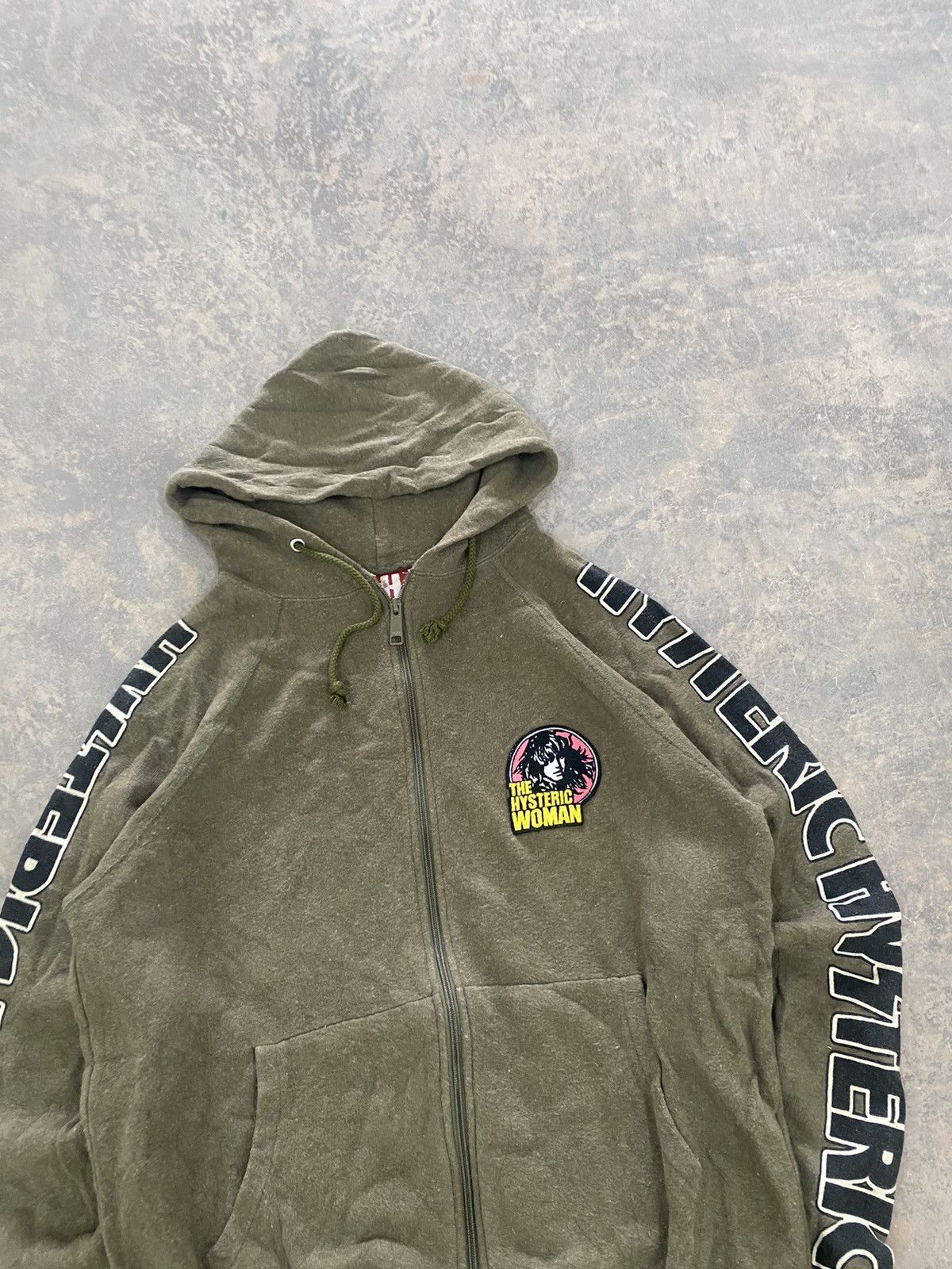 Hysteric Glamour Sickkk☠️ Hysteric Glamour Spellout Women Zipper Hoodie Punk Size US S / EU 44-46 / 1 - 2 Thumbnail