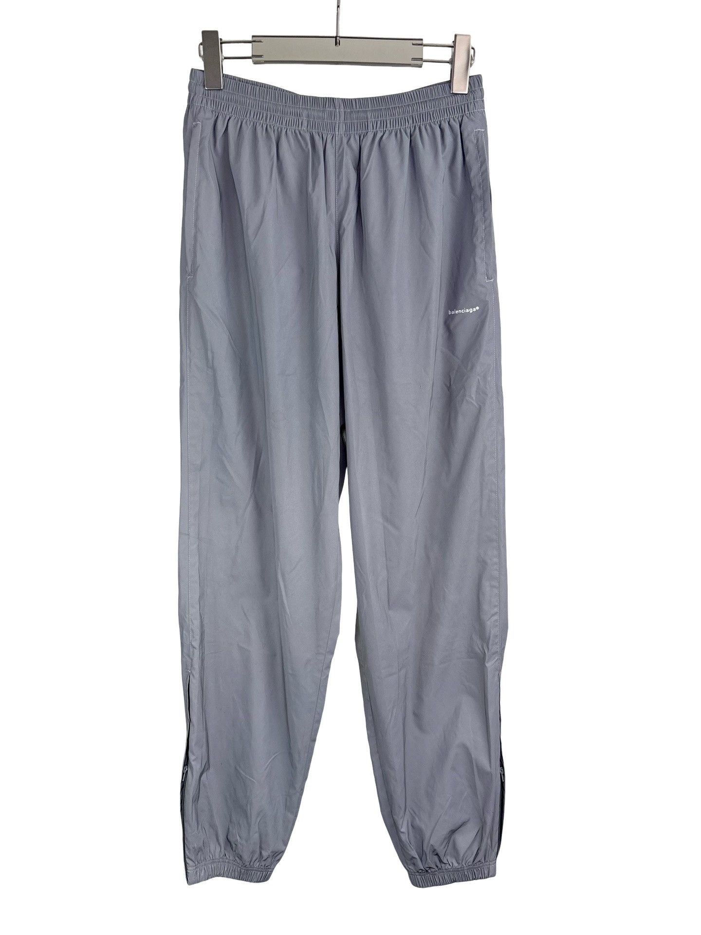 Balenciaga Balenciaga Grey Logo Joggers Size S Size US 30 / EU 46 - 1 Thumbnail