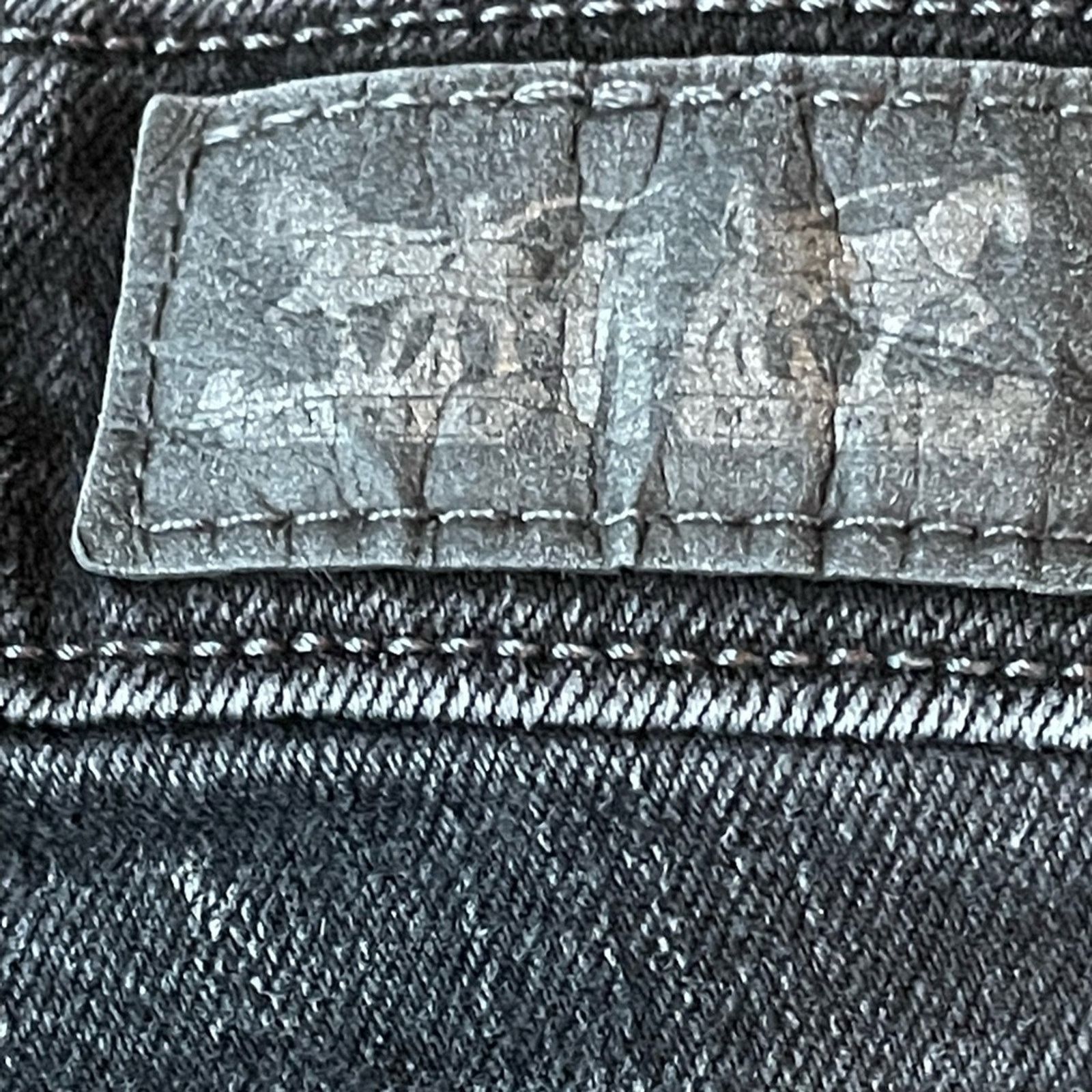 Levi's Levi's Silver Tab Black Mid Rise Skinny Denim Jeans size 6 Size 28" / US 6 / IT 42 - 4 Thumbnail