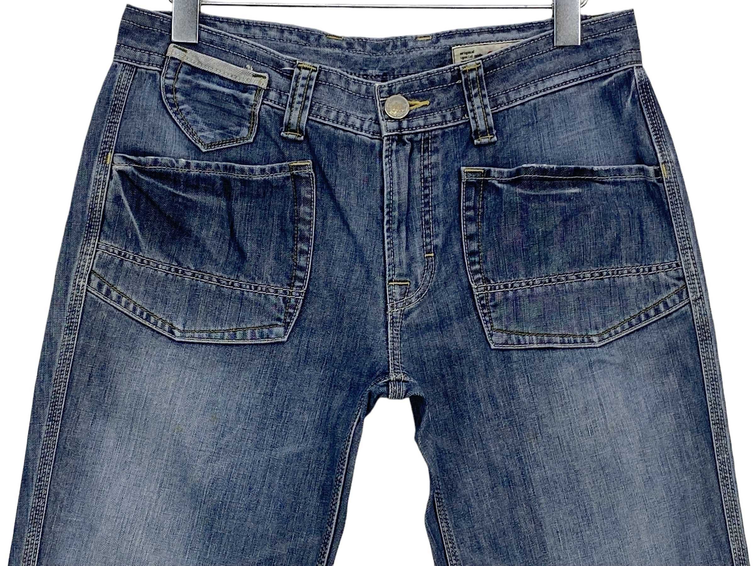 Other Cafetty Jeans Distressed Jeans Patchwork Jeans Size US 31 - 3 Thumbnail