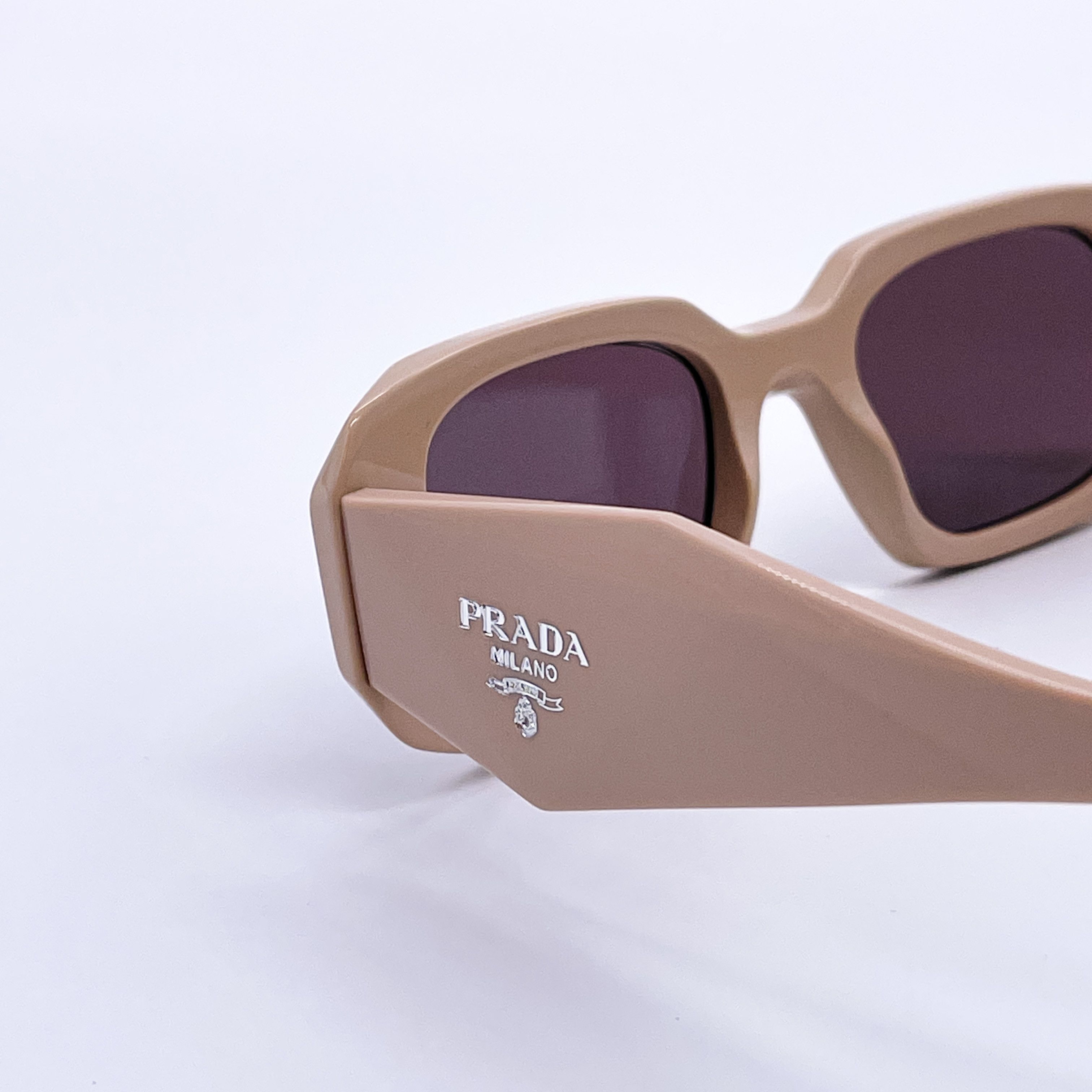 Prada NEW PRADA SYMBOLE PR17WS VYJ6X1 PRADA NUDE SUNGLASSES Size ONE SIZE - 4 Thumbnail