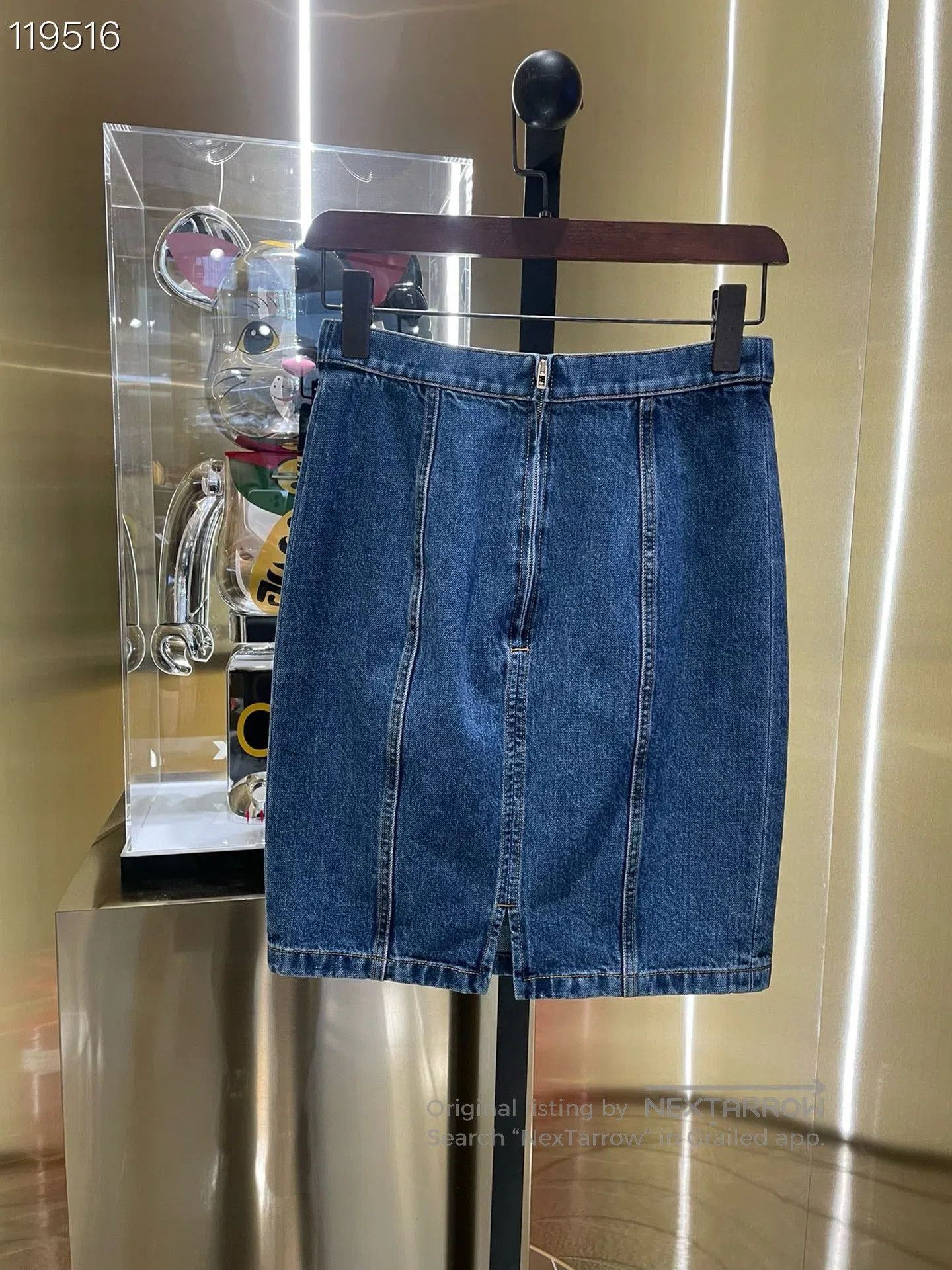 Chanel Chanel 22K Denim Skirt Size 36. Size 35" - 3 Thumbnail