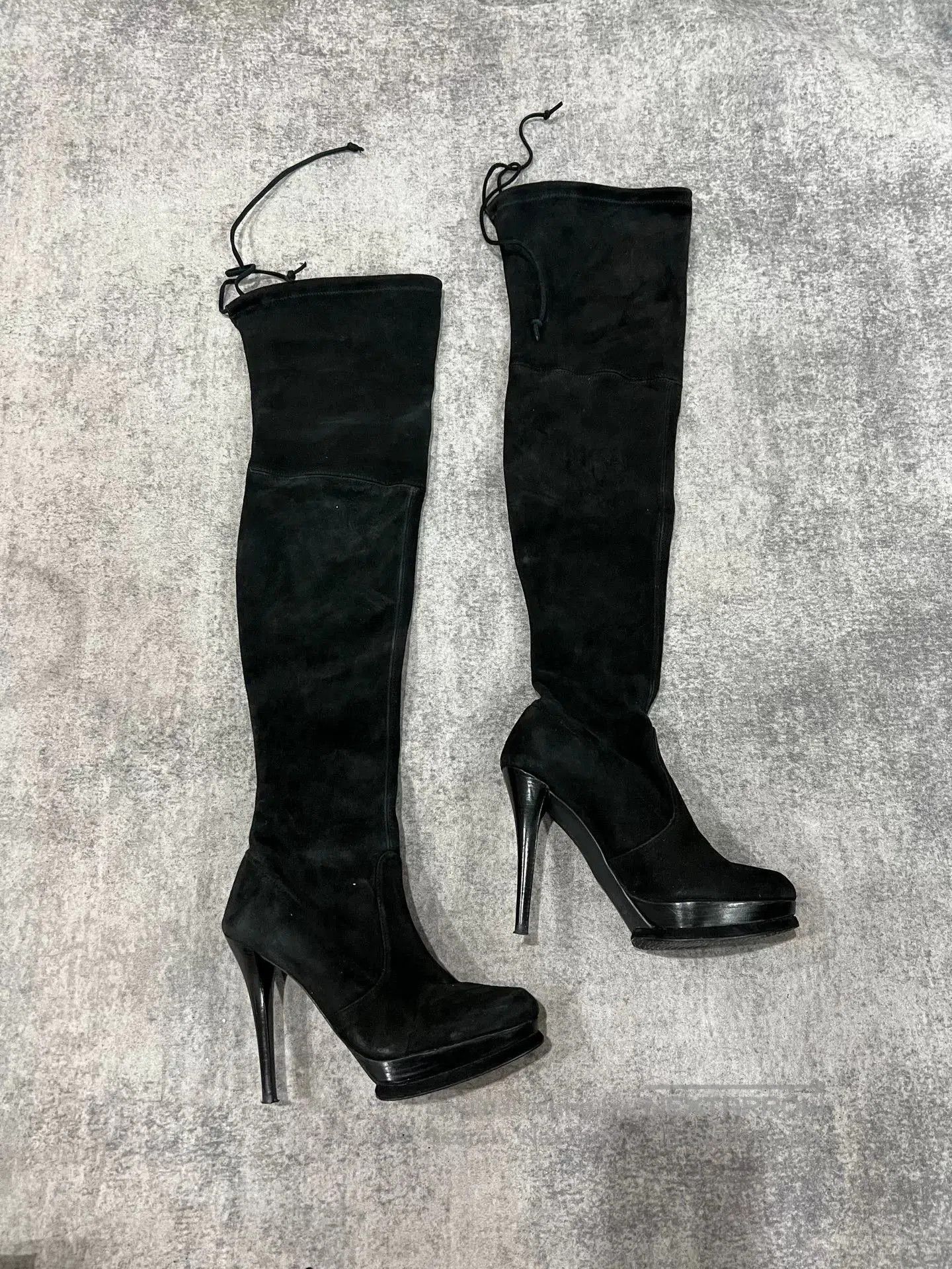 Stuart Weitzman Stuart Weitzman Suede Boots. Size US 5.5 / IT 35.5 - 1 Thumbnail