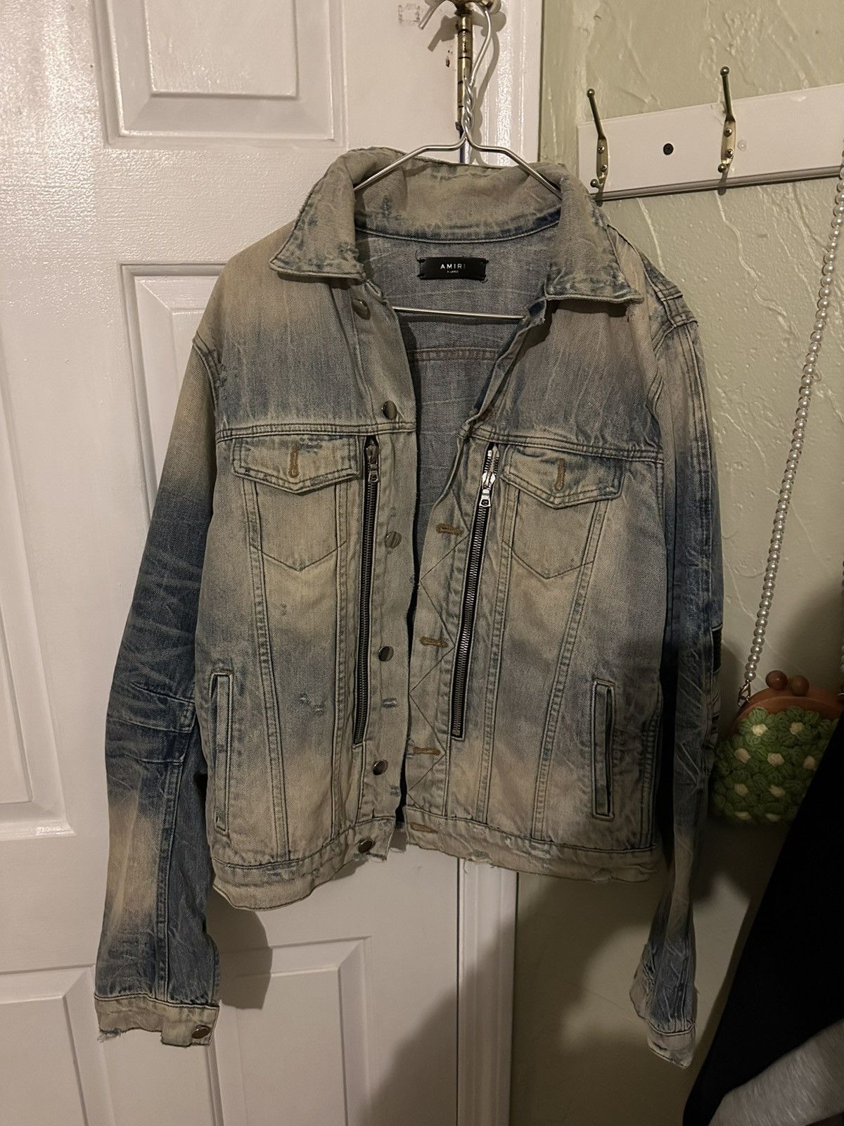 Amiri AMIRI JEAN JACKET Size US XL / EU 56 / 4 - 1 Thumbnail