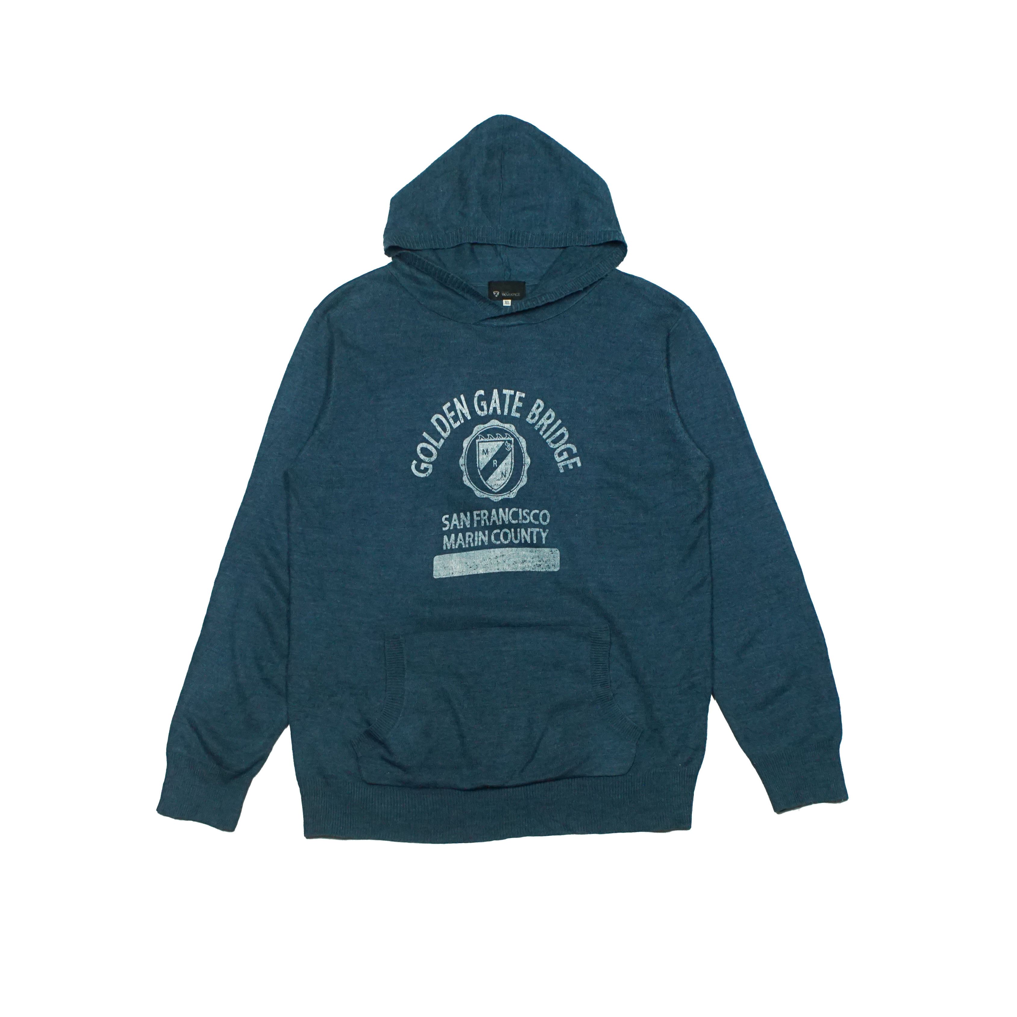 Takeo Kikuchi *NoTariff Takeo Kikuchi University Knit Hoodie Size US XL / EU 56 / 4 - 1 Thumbnail