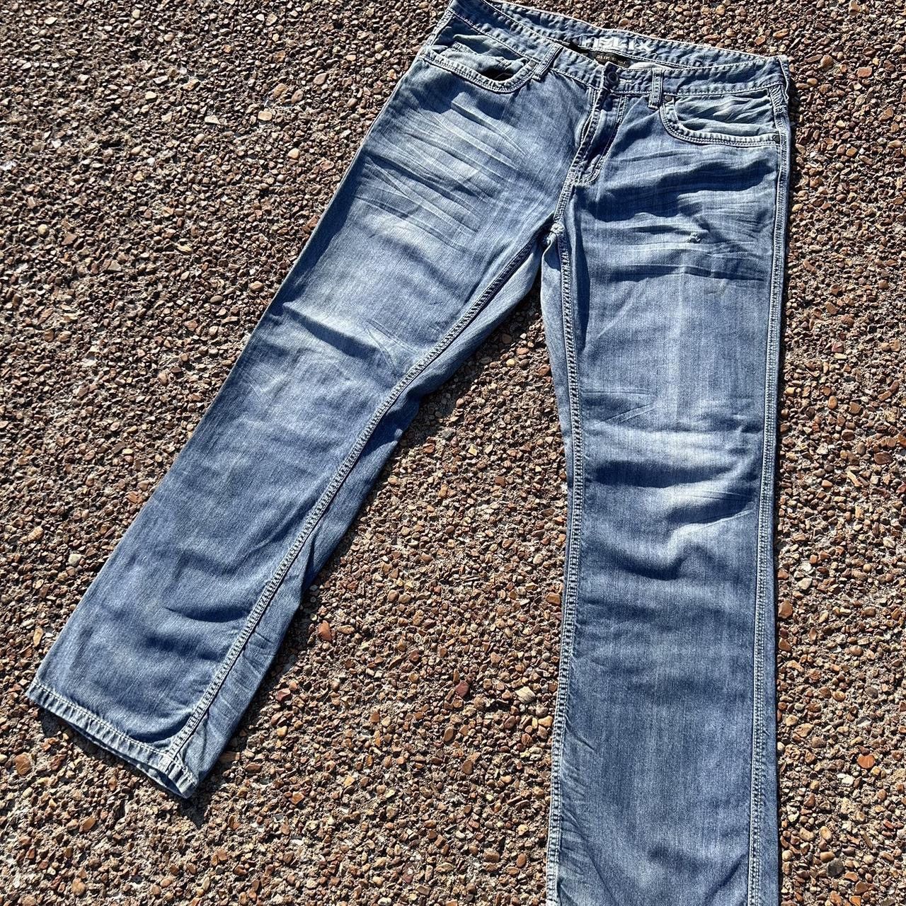 Helix Boot cut blue jeans Size US 36 / EU 52 - 6 Thumbnail