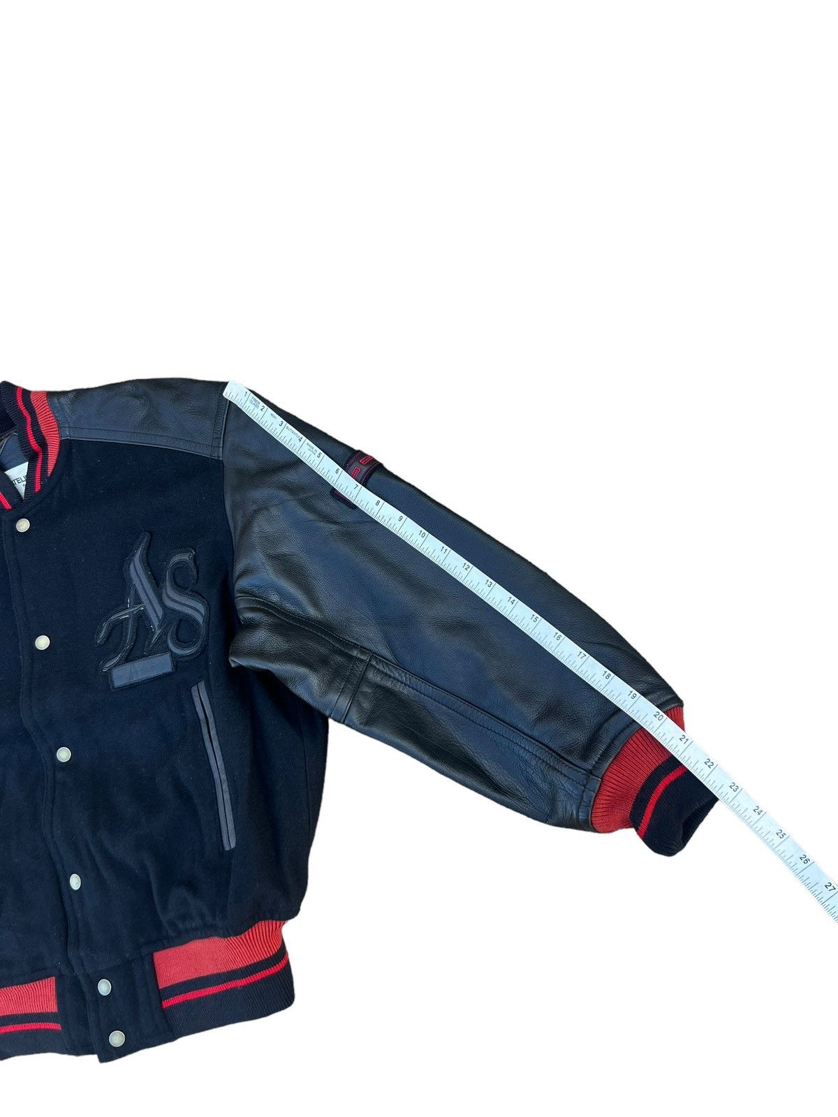 Other 90s Atelier Sab For Men Japan Spell Out Bomber Varsity Jac Size US M / EU 48-50 / 2 - 4 Thumbnail