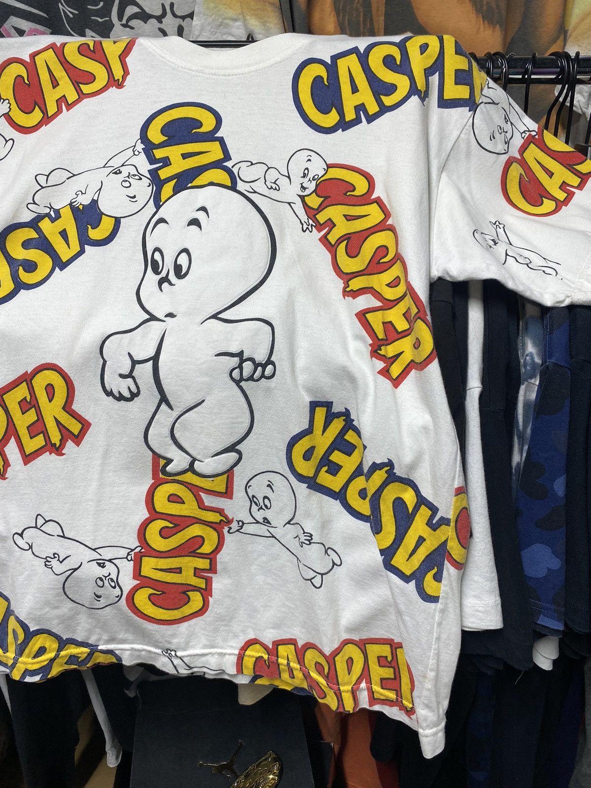 Vintage 90’s Vintage Casper All Over Print Tee Shirt Medium Size US M / EU 48-50 / 2 - 3 Thumbnail