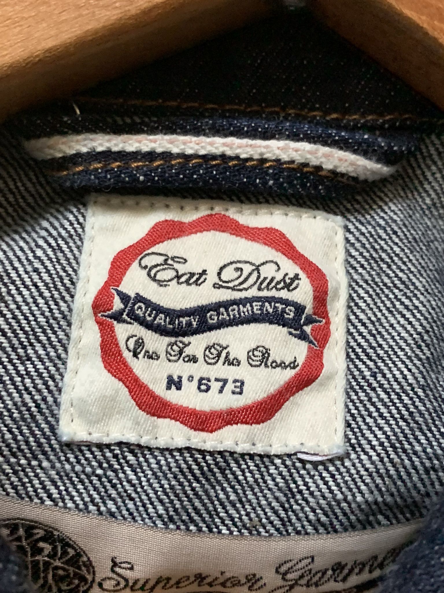 Eat Dust Eat Dust Type Dust Denim Jacket size S / XS Size US S / EU 44-46 / 1 - 7 Thumbnail