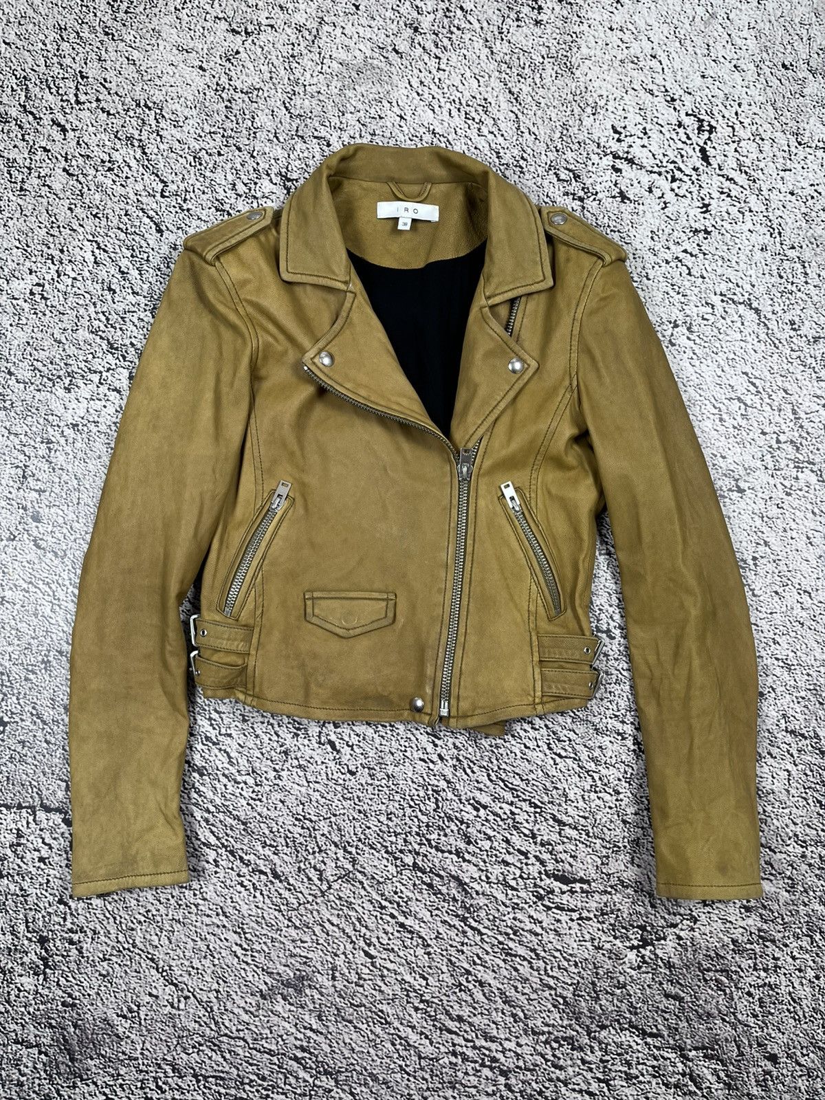 Iro Vintage Iro Leather Biker Perfecto Jacket Bomber size 38 Size XS / US 0-2 / IT 36-38 - 1 Thumbnail
