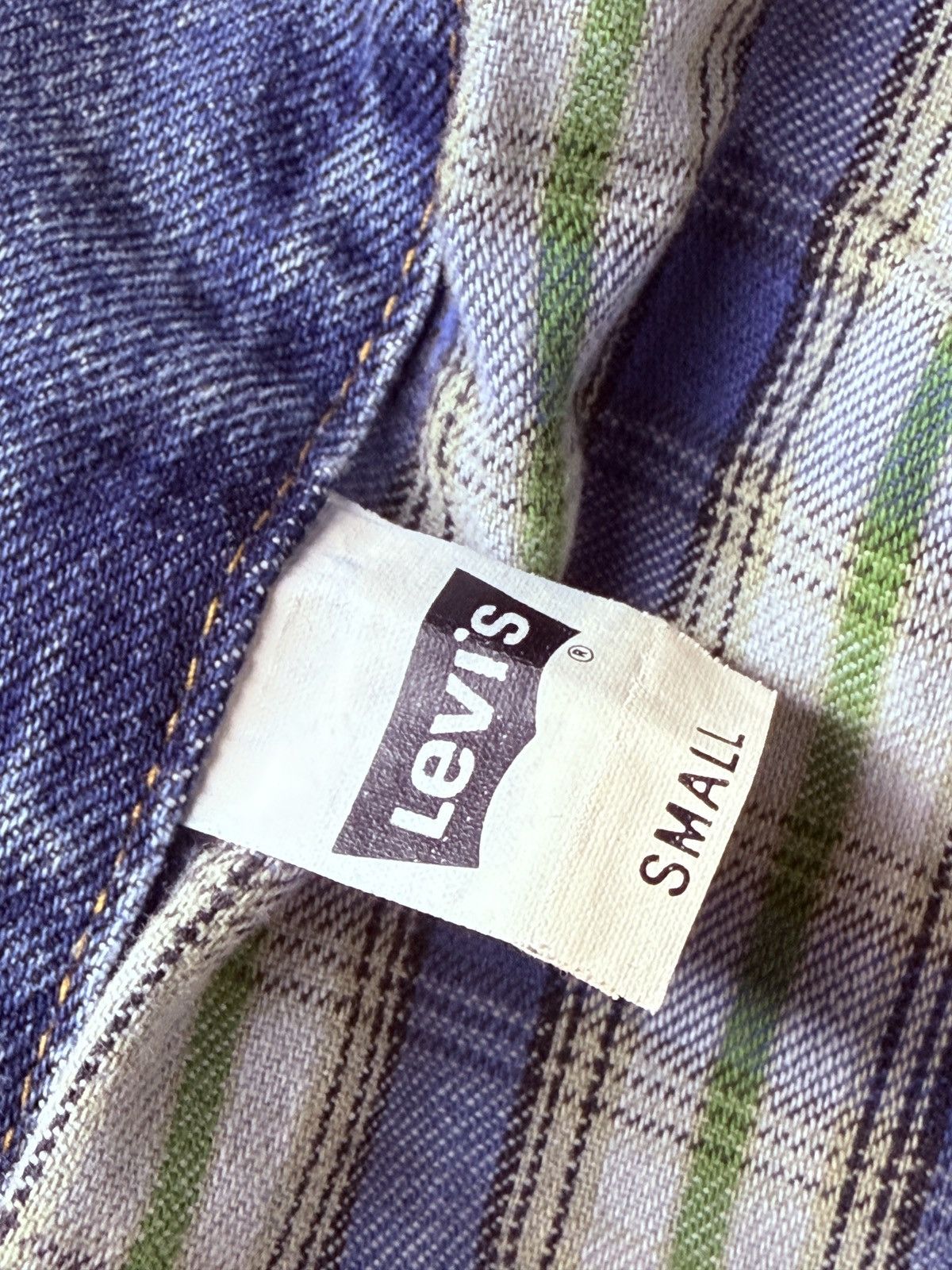 Levi's Vintage 1989 Levi's Denim Jacket Flennel Lined made in USA Size US S / EU 44-46 / 1 - 11 Thumbnail