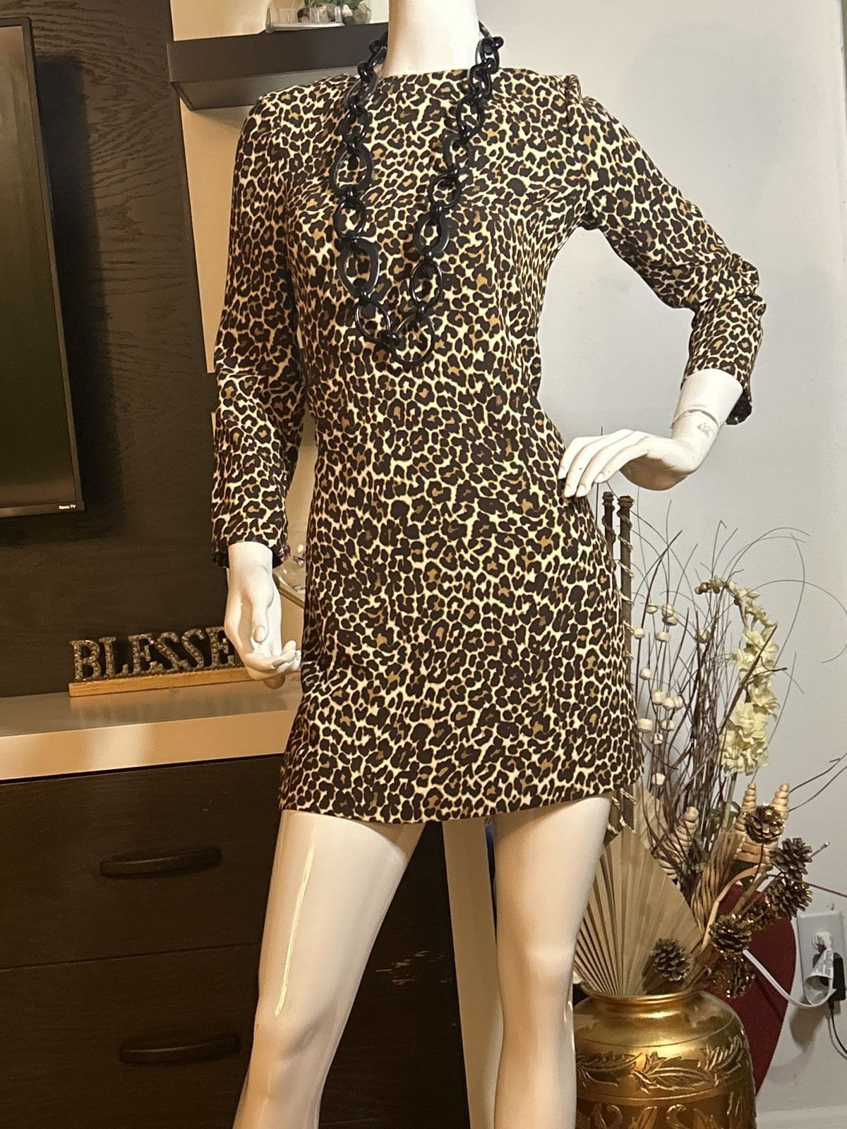 J.Crew J. crew leopard print dress in 00/xxs Size XXS / US 00 / IT 34 - 2 Thumbnail