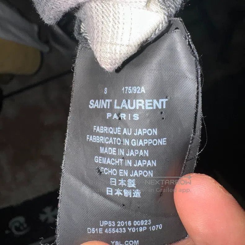 Saint Laurent Paris #REF! Size US S / EU 44-46 / 1 - 5 Thumbnail