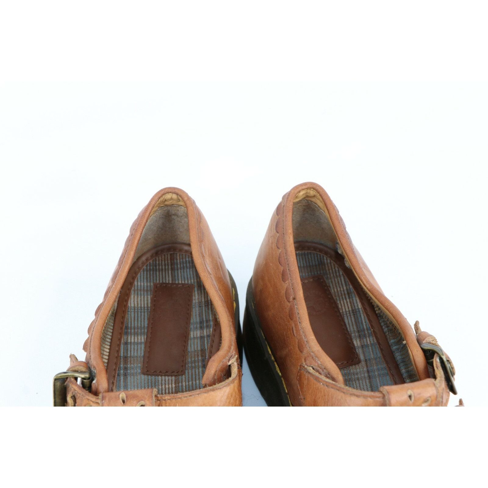 Dr. Martens × Vintage Vintage Dr Martens Distressed Floral Chunky Leather Shoes Size US 9 / IT 39 - 7 Thumbnail