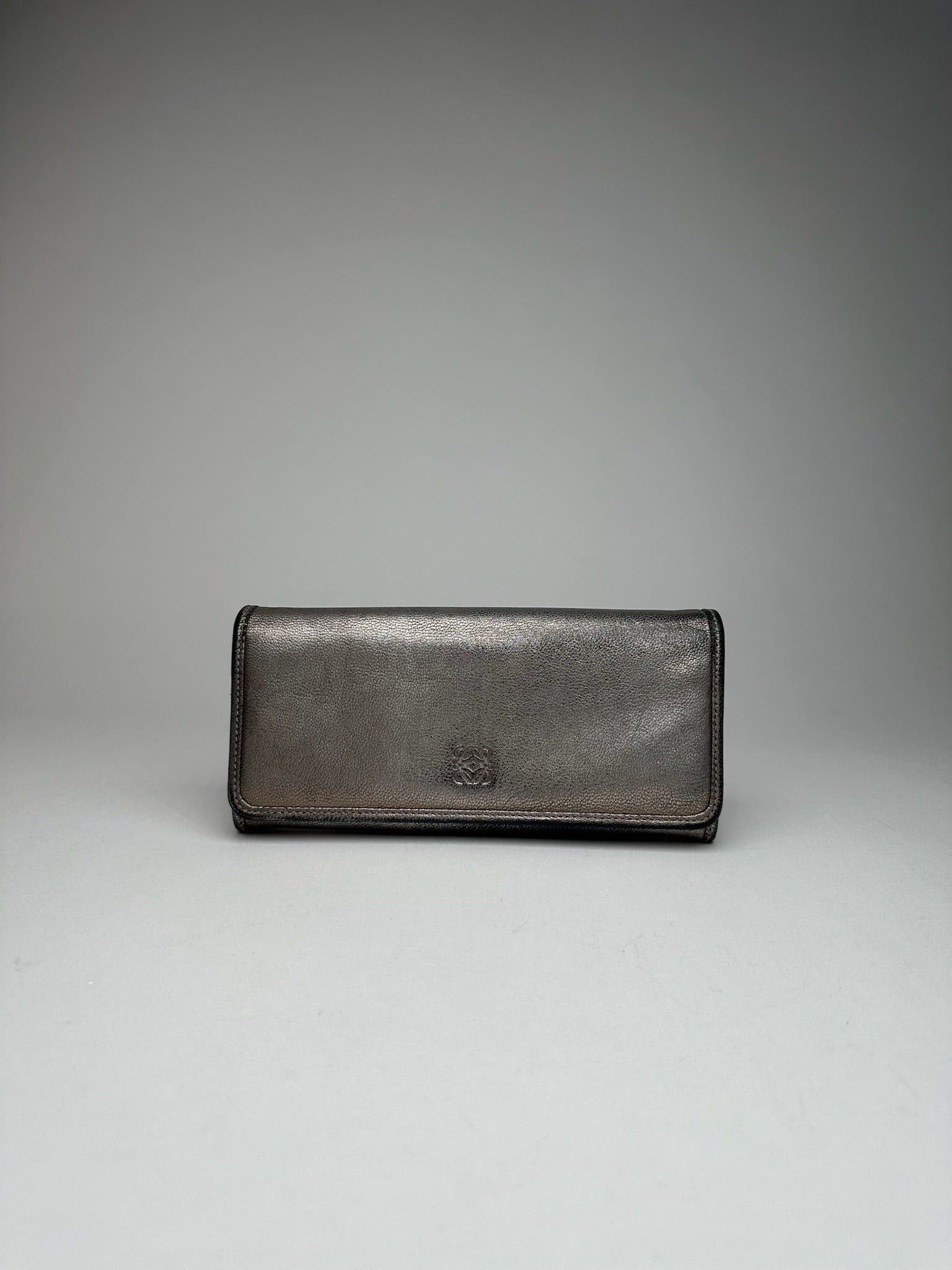 Loewe Vintage Madrid Leather Wallet Bronze Size ONE SIZE - 1 Thumbnail
