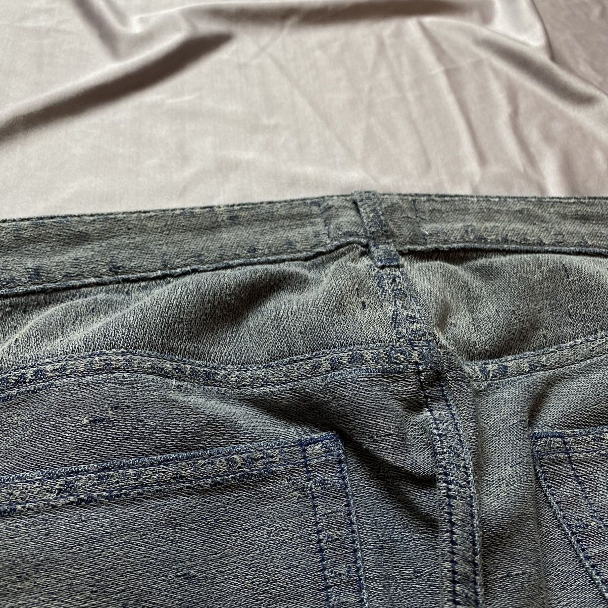 Acne Studios × Japanese Brand Rarest Ance Studios distressed inside out avant-garde jeans Size US 32 / EU 48 - 13 Thumbnail