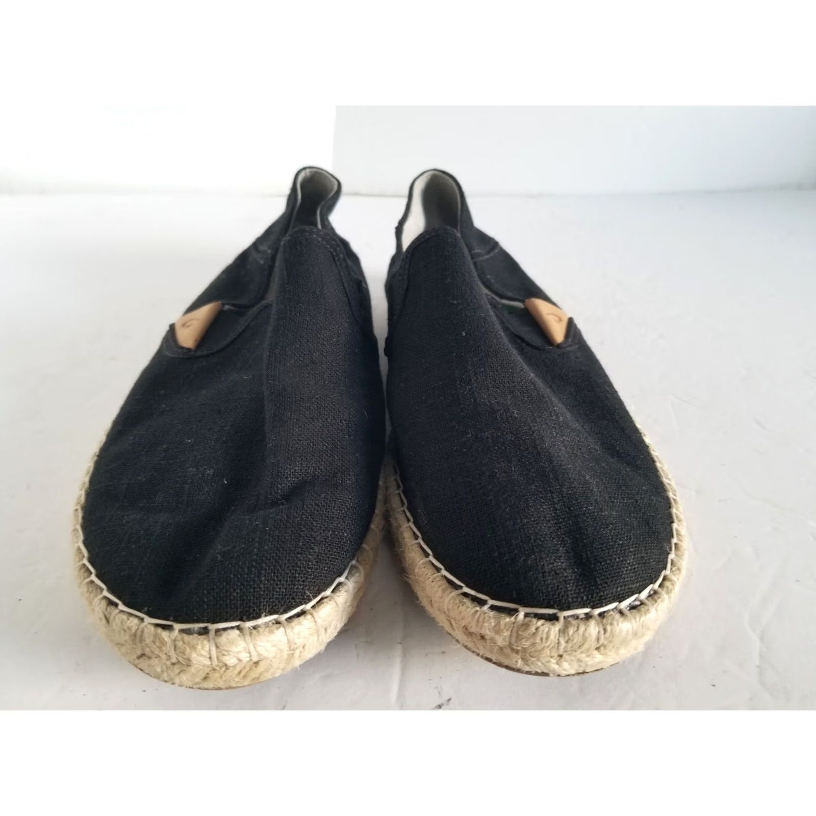 Olukai OluKai Kaula Pa'a Kapa Lava Rock Espadrilles black Slip On loafers size 8 Women Casual Shoes Size US 8 / IT 38 - 6 Thumbnail