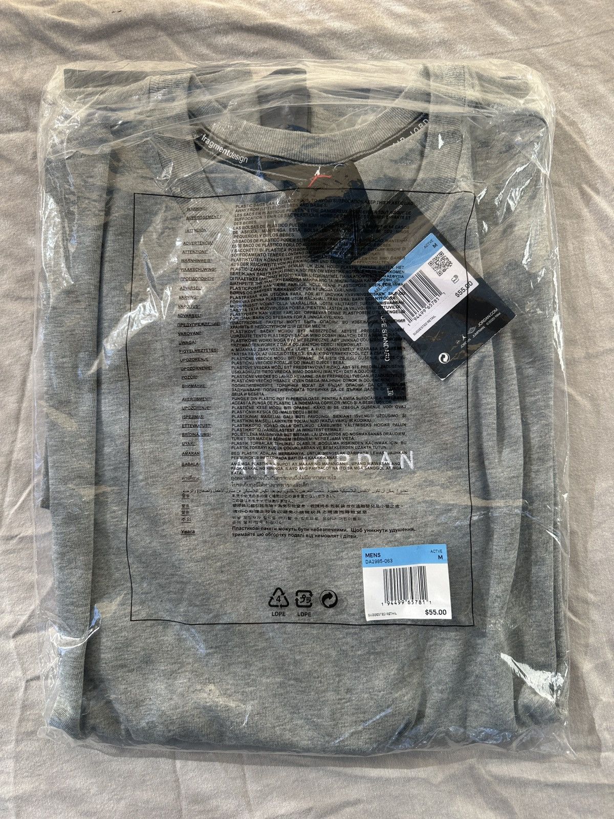 Fragment Design × Jordan Brand Air Jordan x Fragment Lifestyle Top Size US M / EU 48-50 / 2 - 1 Thumbnail