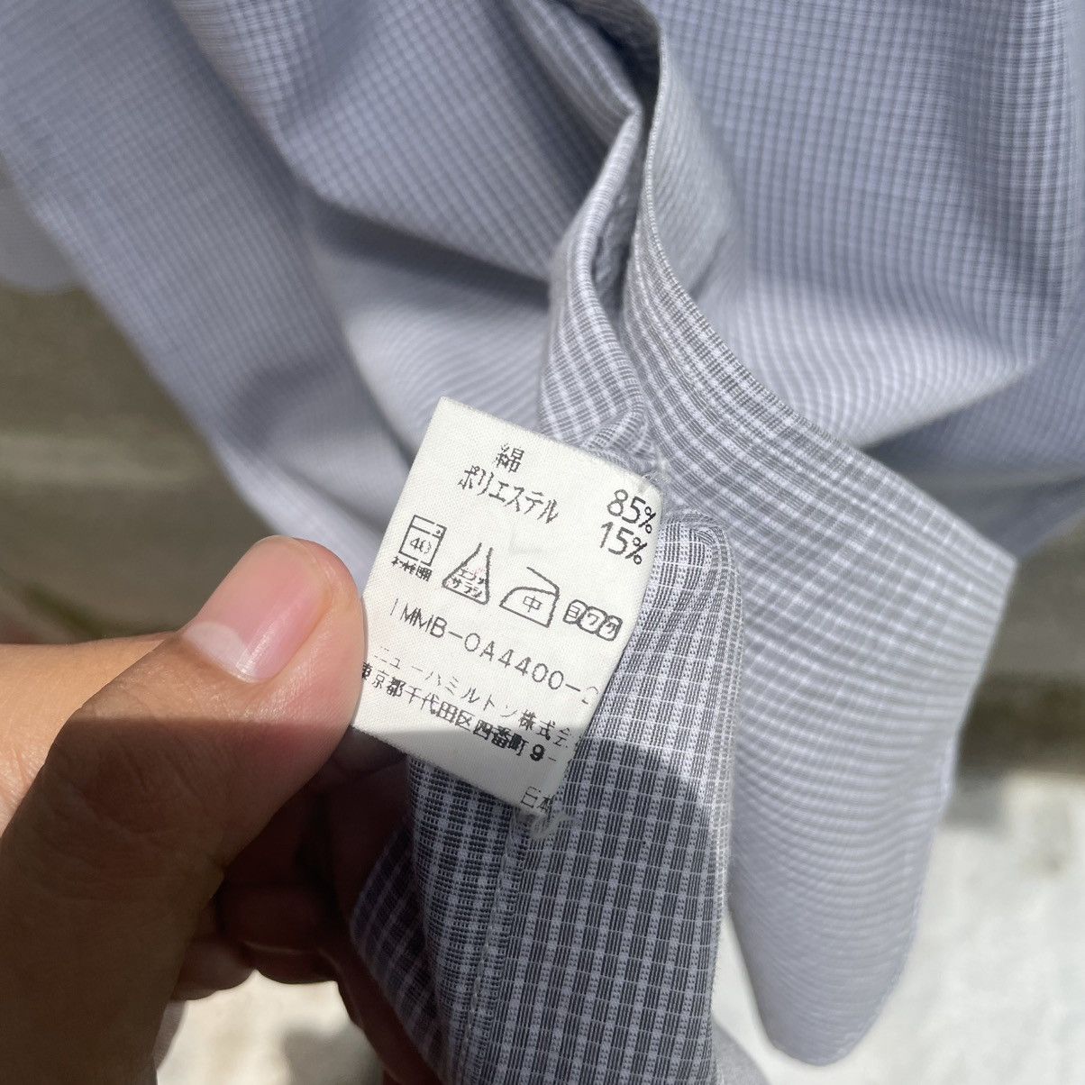 Issey Miyake BUS1 - Issey Miyake Full Motive Shirt 🍒 Size US S / EU 44-46 / 1 - 4 Thumbnail