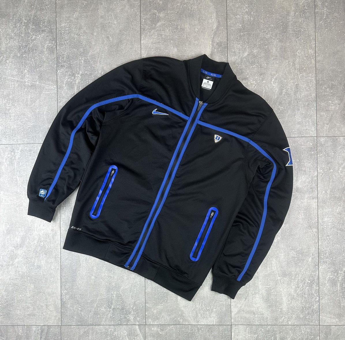 Nike Nike Duke Blue Devils Track-Top Basketball Jacket Size US M / EU 48-50 / 2 - 1 Thumbnail