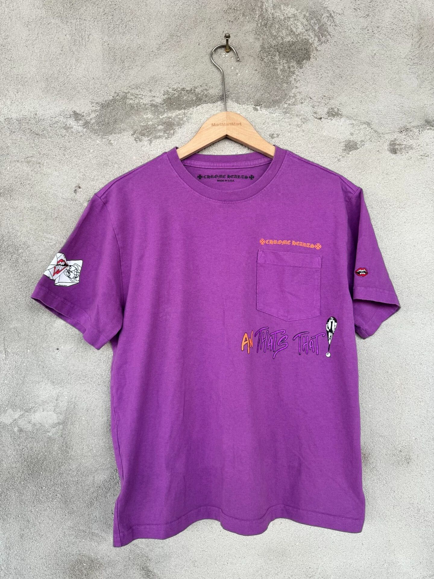 Chrome Hearts Chrome Hearts Mattyboy Purple Graffiti Tee Size US M / EU 48-50 / 2 - 1 Thumbnail