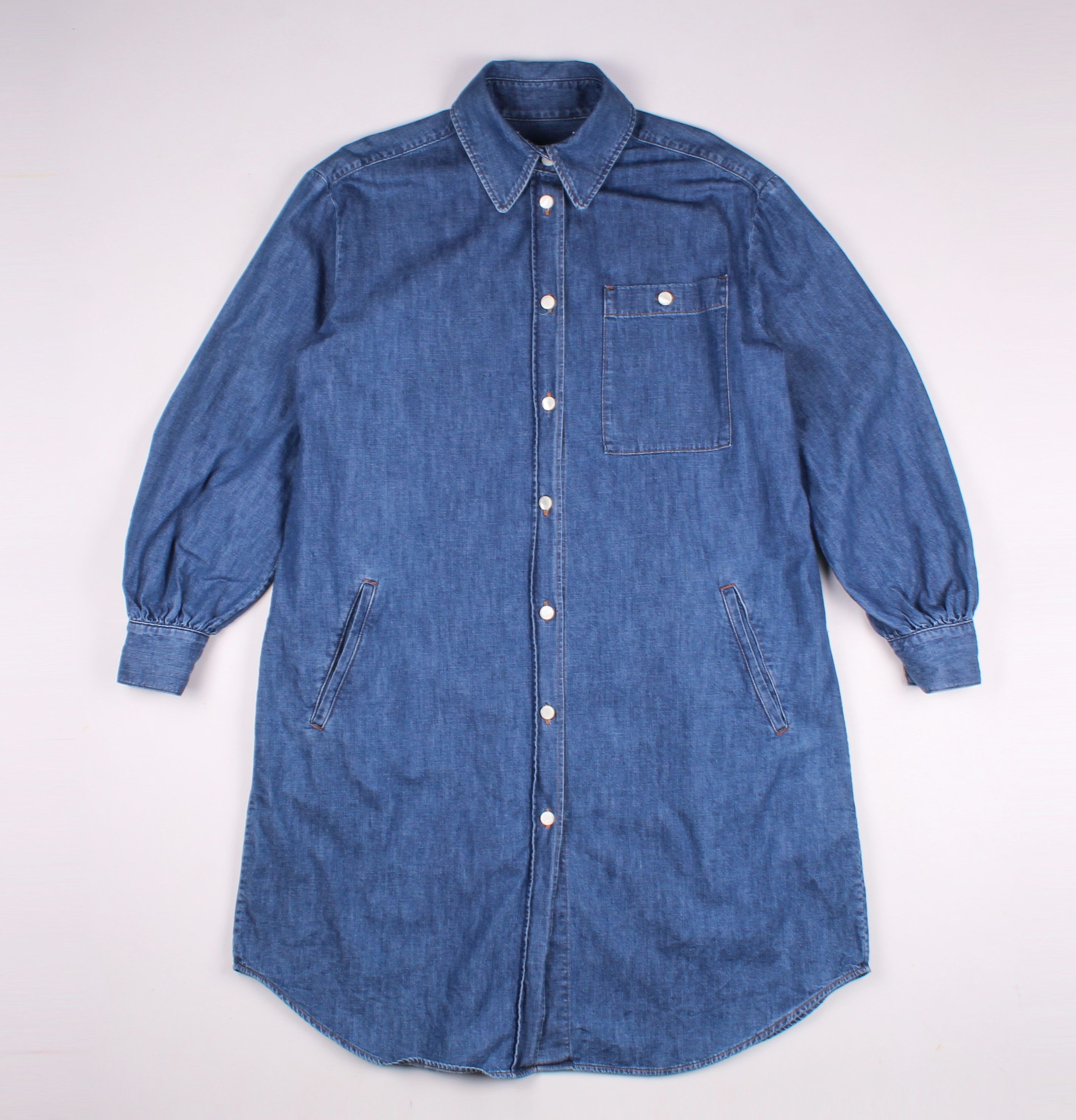 Jacob Cohen Jacob Cohen Denim Oversize Shirt Dress Size M / US 6-8 / IT 42-44 - 5 Thumbnail