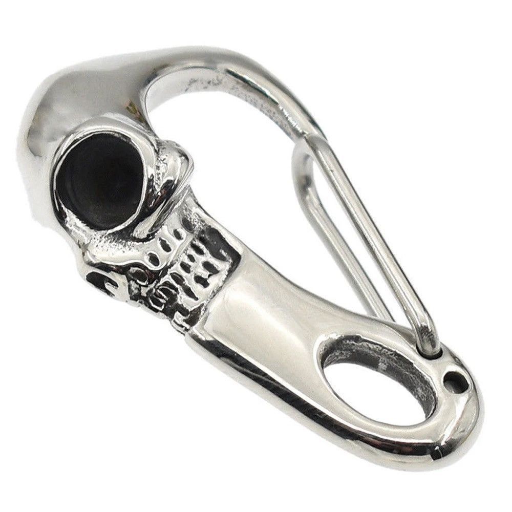 Other Skull Buckle Key Ring Size ONE SIZE - 2 Thumbnail