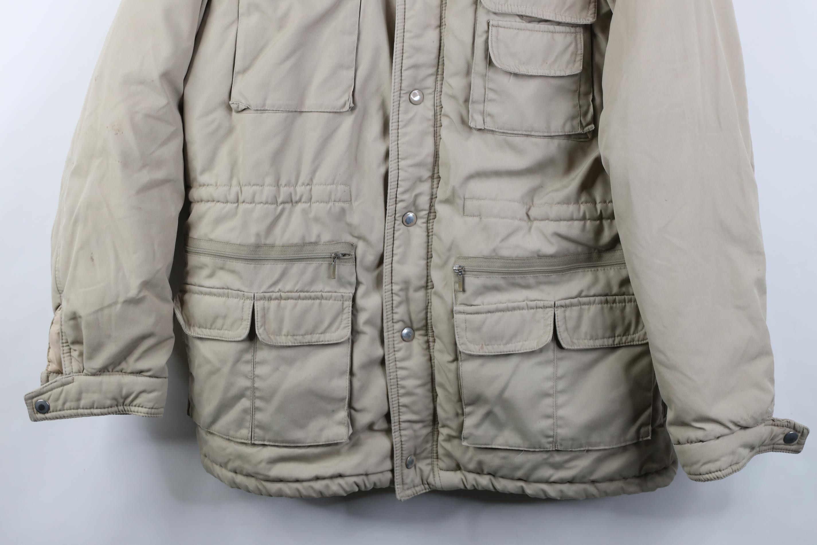 Vintage Vintage 80s 90s Streetwear Hooded Puffer Parka Jacket Size US M / EU 48-50 / 2 - 3 Thumbnail