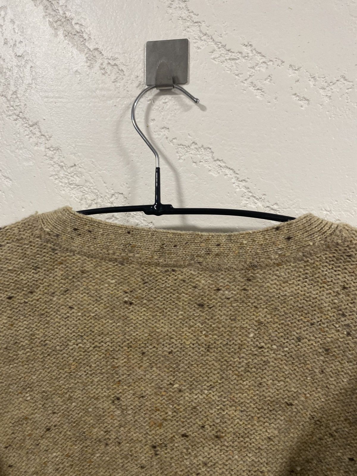 Burton Burtons Vintage Pure New Shetland Wool Oversized Cardigan M Size US M / EU 48-50 / 2 - 12 Thumbnail